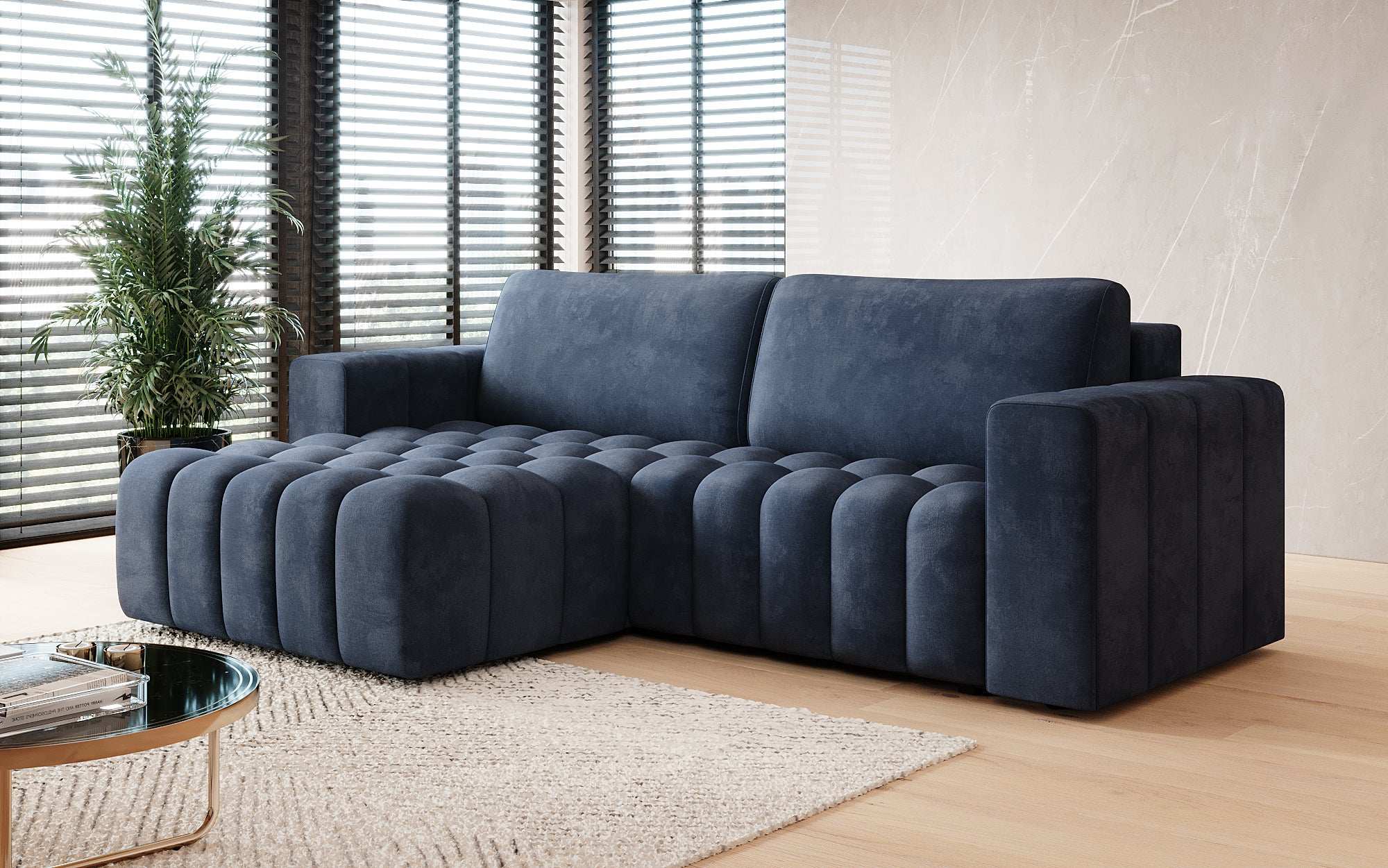 Canapé designer Tirina avec fonction couchage