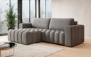 Designer Ecksofa Tirina mit Schlaffunktion