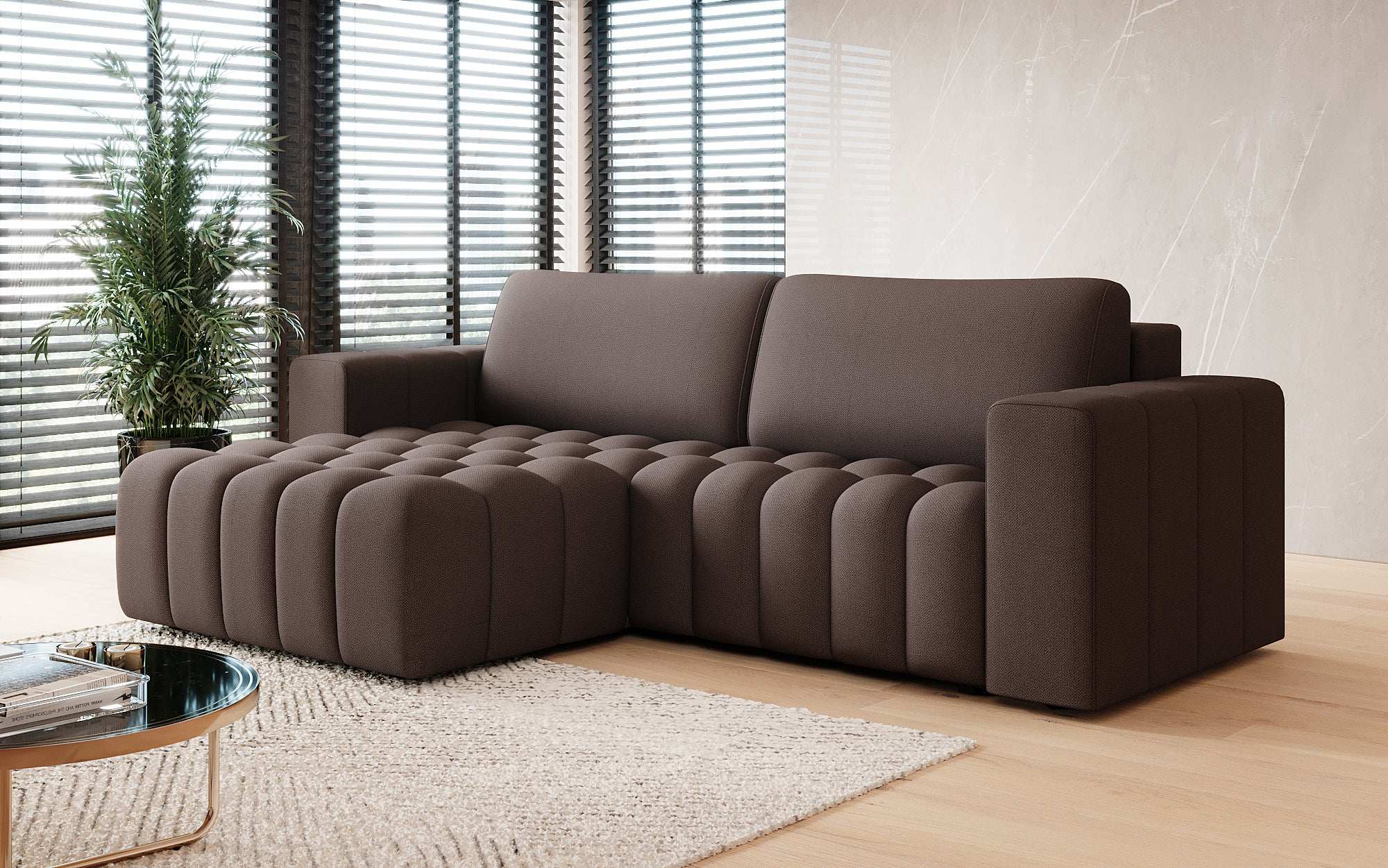 Canapé designer Tirina avec fonction couchage