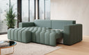 Designer Ecksofa Tirina mit Schlaffunktion