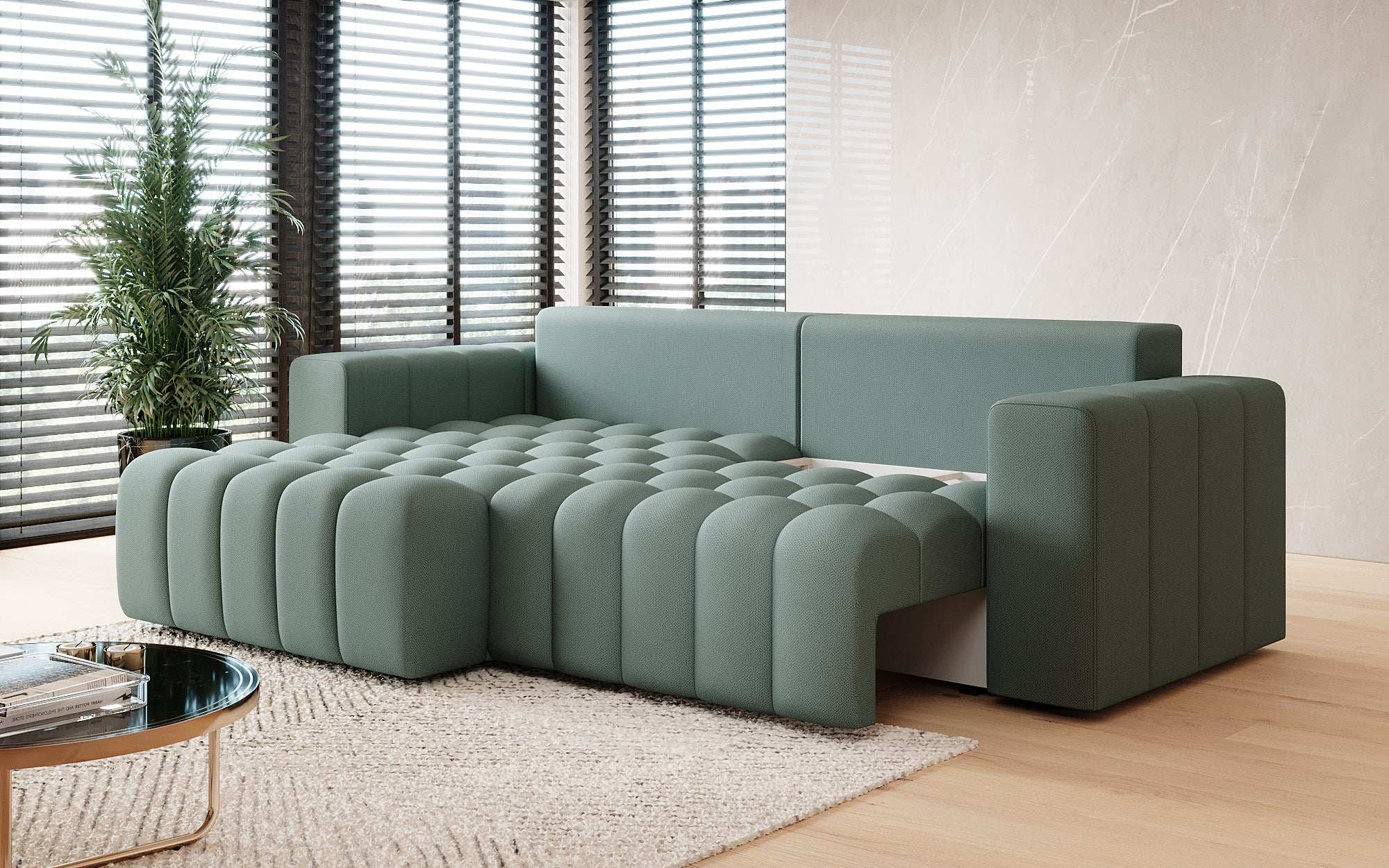 Canapé designer Tirina avec fonction couchage