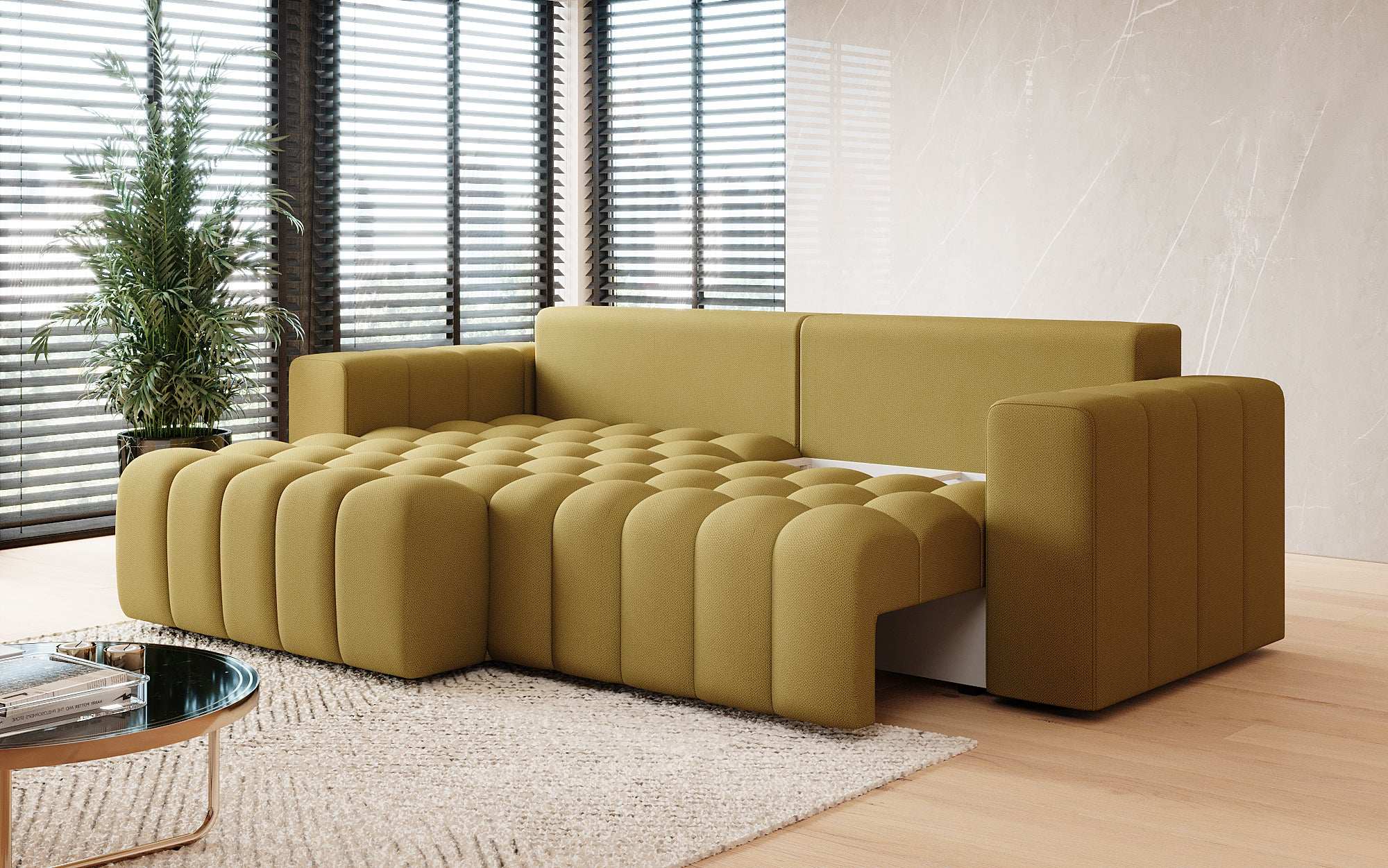 Canapé designer Tirina avec fonction couchage