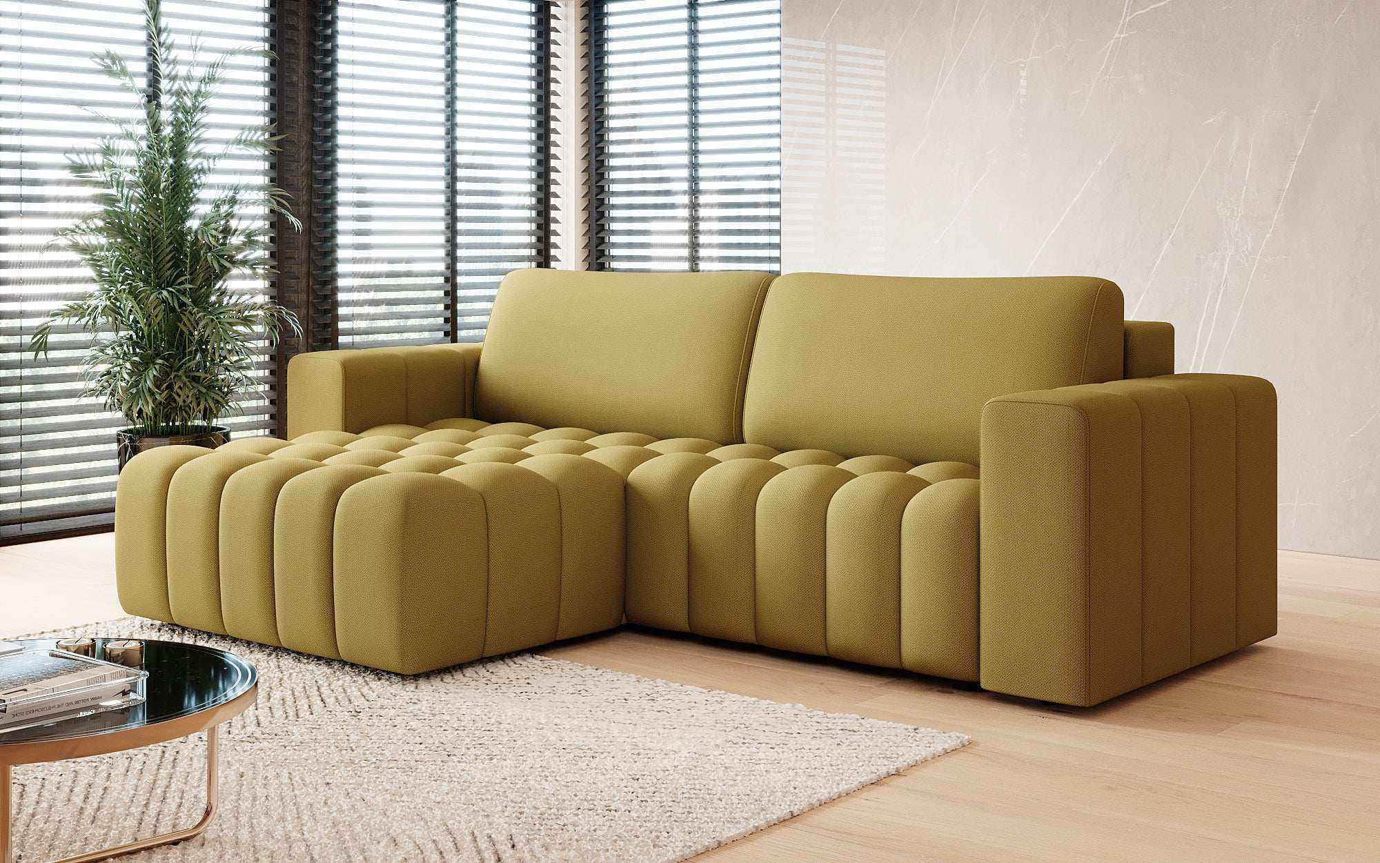 Canapé designer Tirina avec fonction couchage