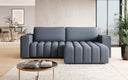 Designer Ecksofa Tirina mit Schlaffunktion