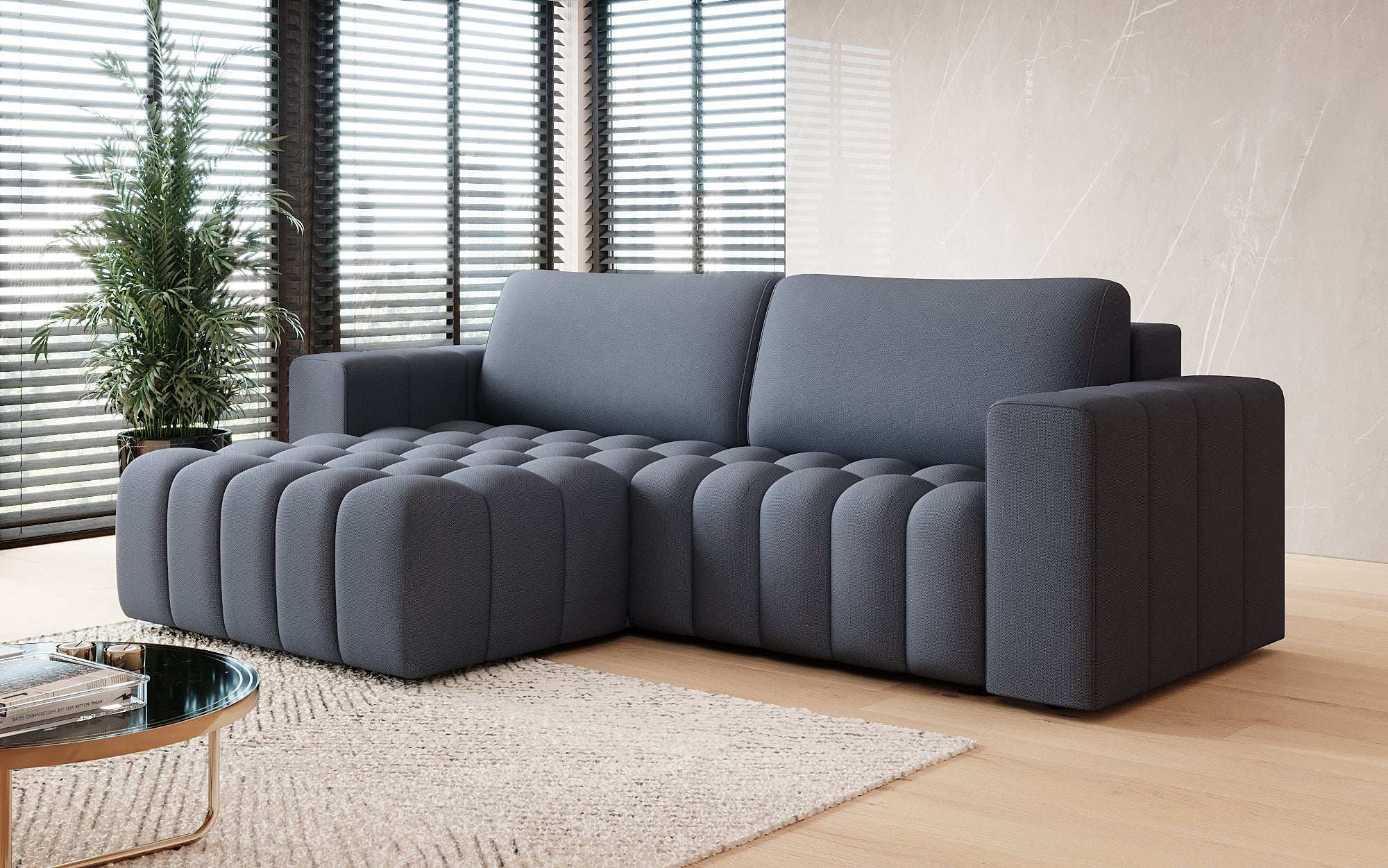 Canapé designer Tirina avec fonction couchage