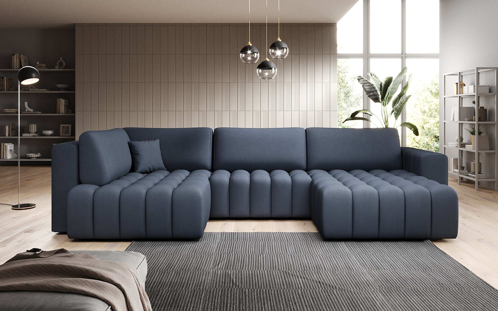 Designer Sofa Carla mit Schlaffunktion