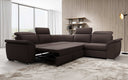 Designer Ecksofa Fernando mit Schlaffunktion und Stauraum