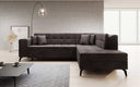 Designer-hoekbank Lania met slaapfunctie