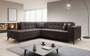 Designer-hoekbank Lania met slaapfunctie