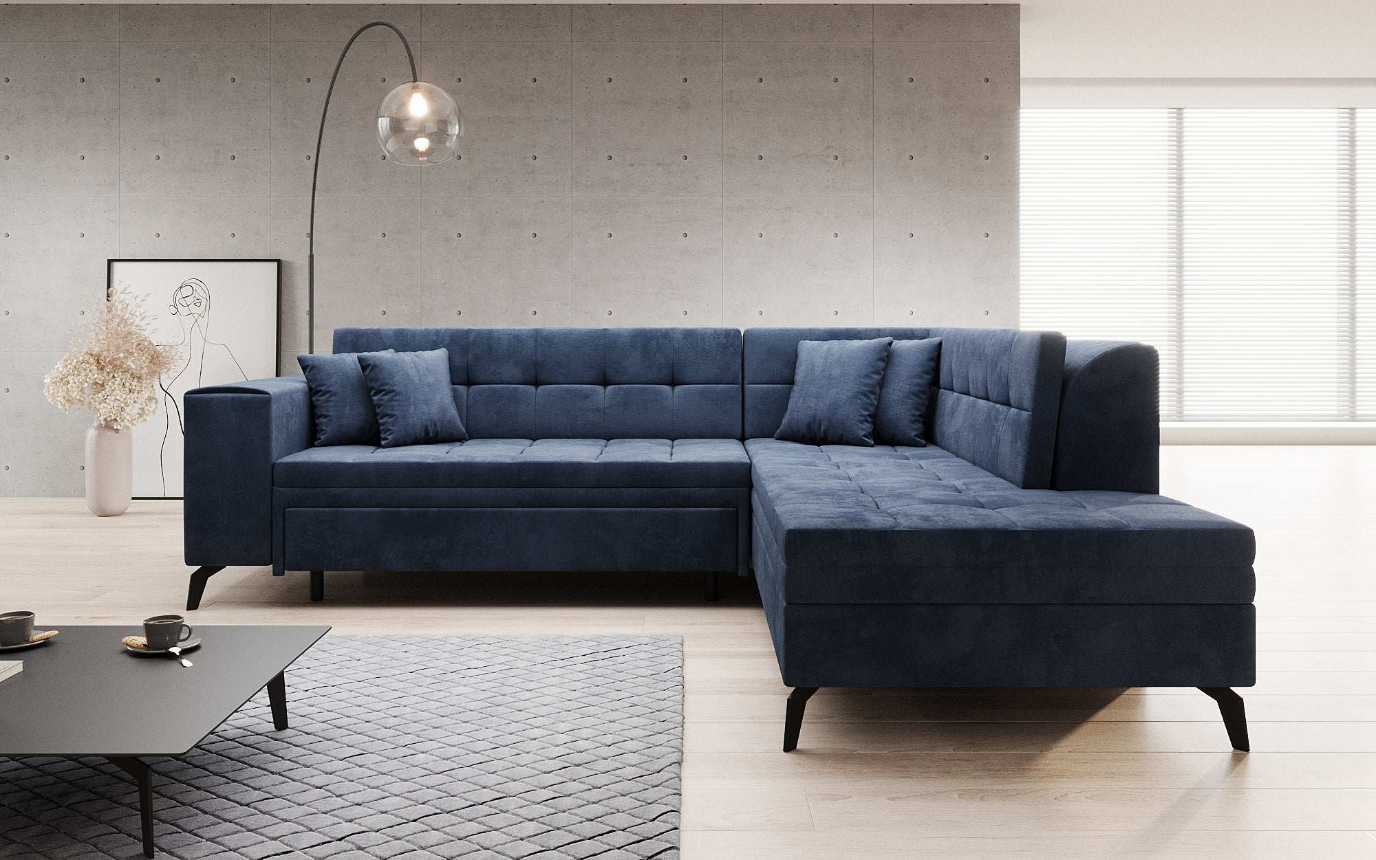Canapé designer Lania avec fonction couchage