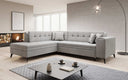 Designer-hoekbank Lania met slaapfunctie