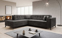 Designer-hoekbank Lania met slaapfunctie