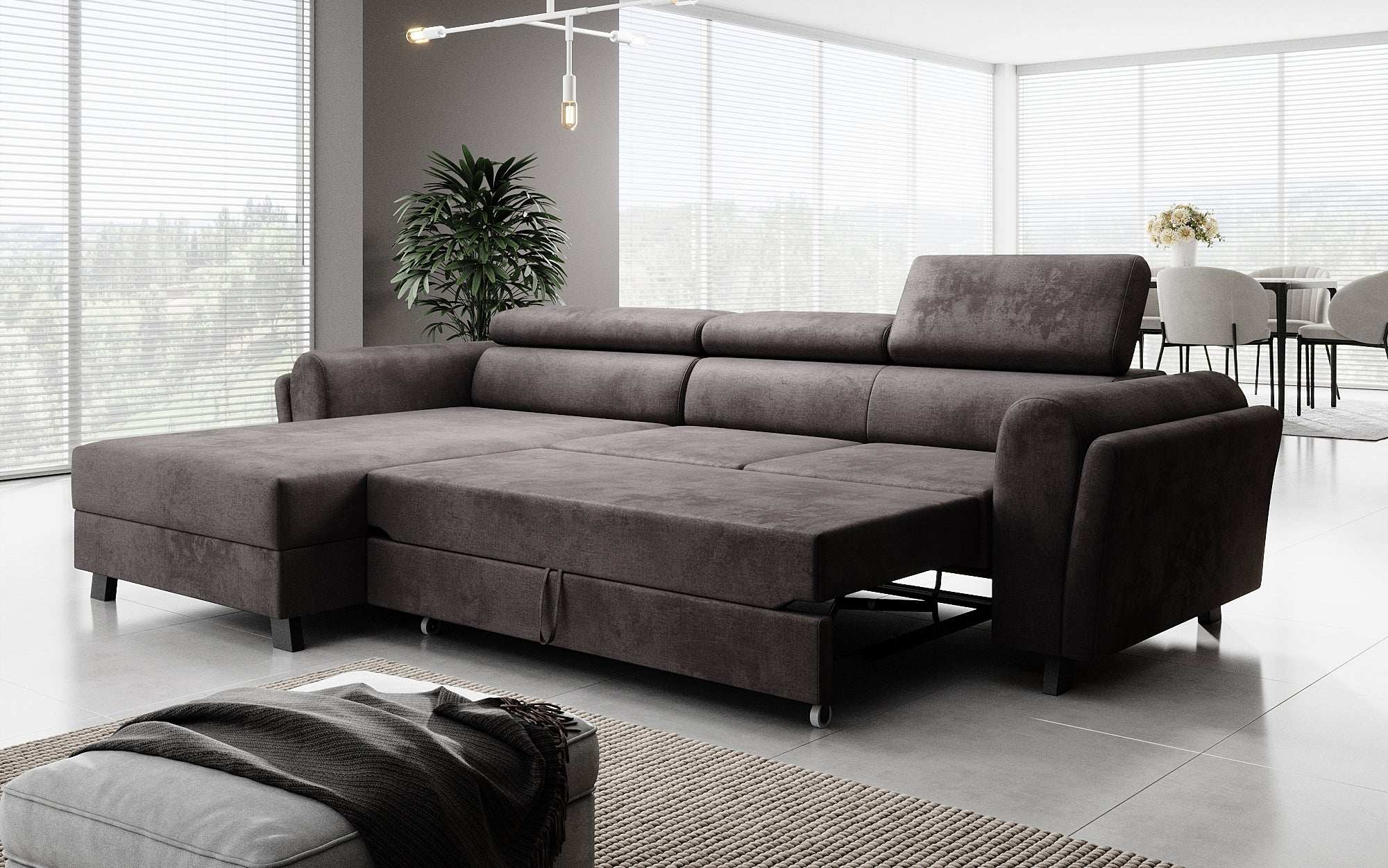 Designer Sofa Massimo met slaap- en klapfunctie
