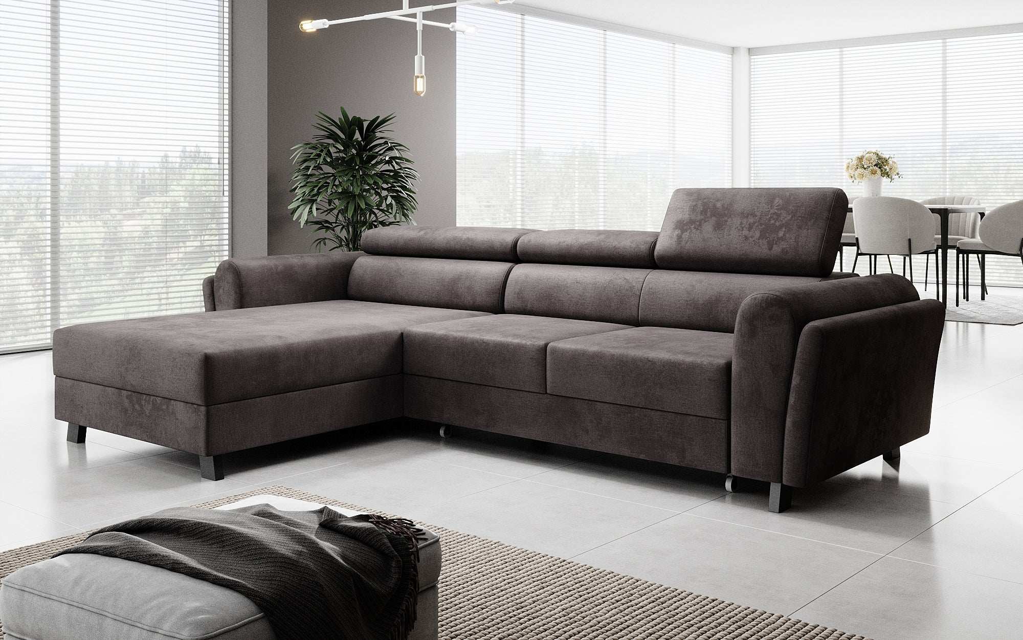 Designer Sofa Massimo met slaap- en klapfunctie