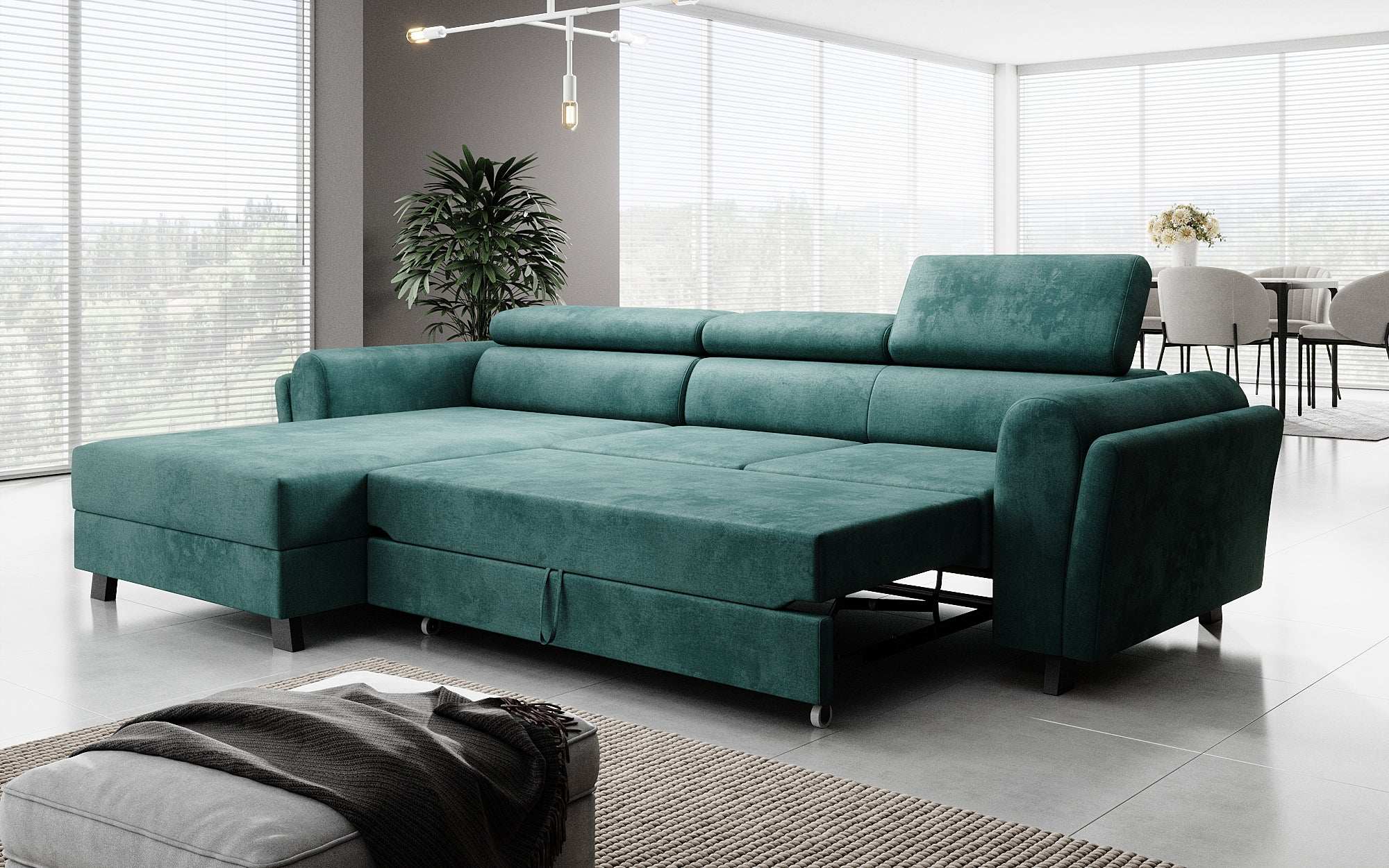 Designer Sofa Massimo met slaap- en klapfunctie