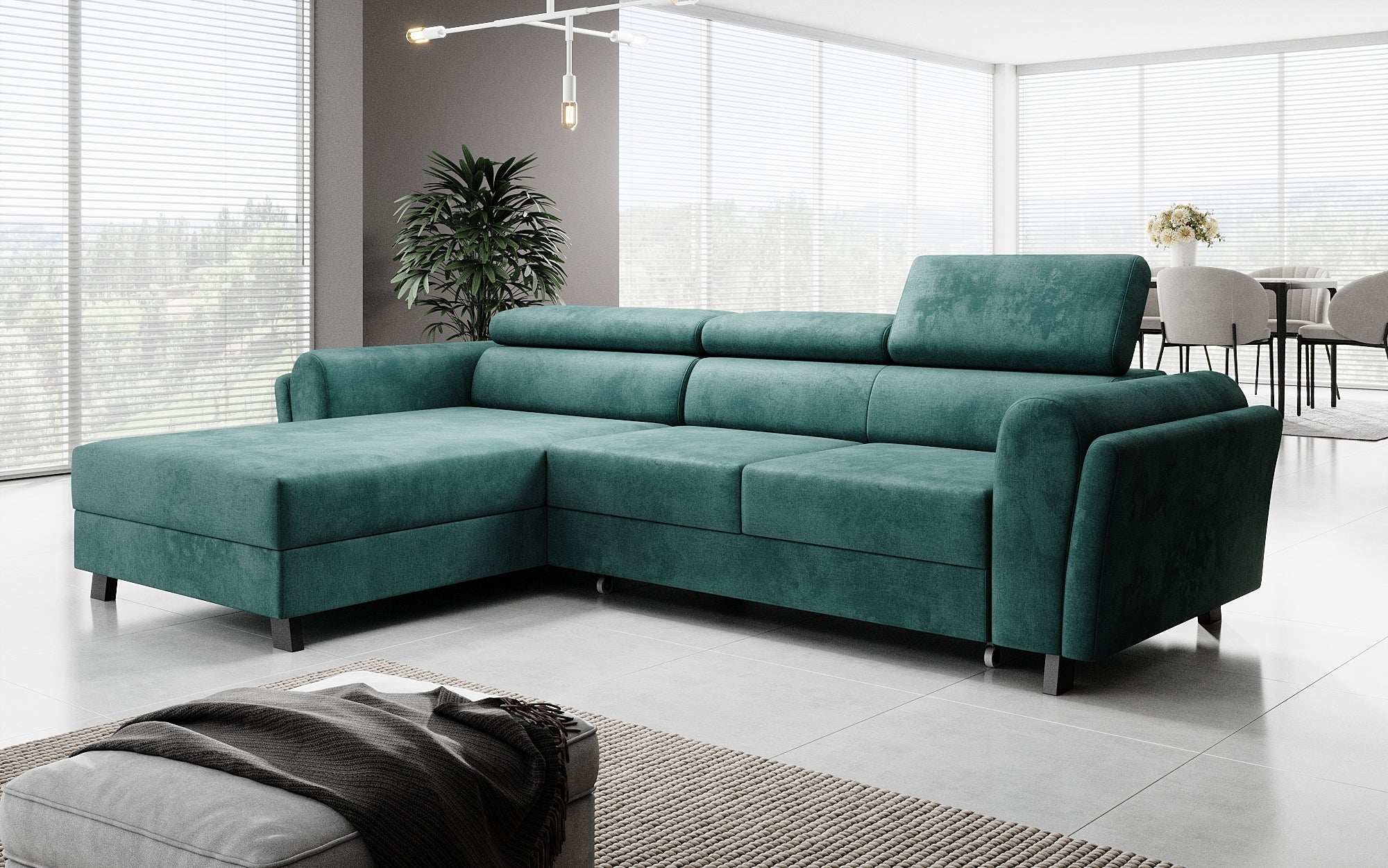 Designer Sofa Massimo met slaap- en klapfunctie
