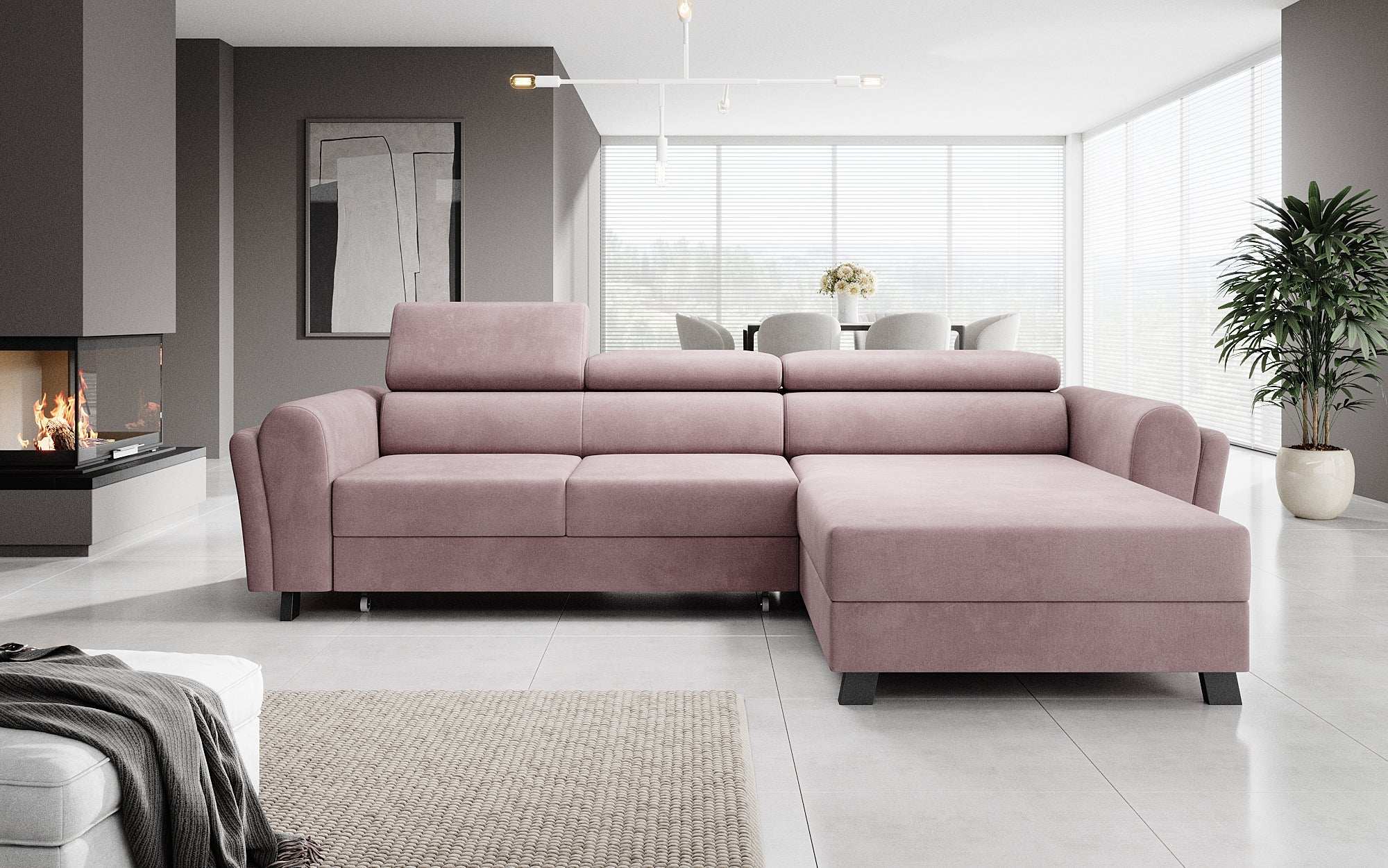 Designer Sofa Massimo met slaap- en klapfunctie