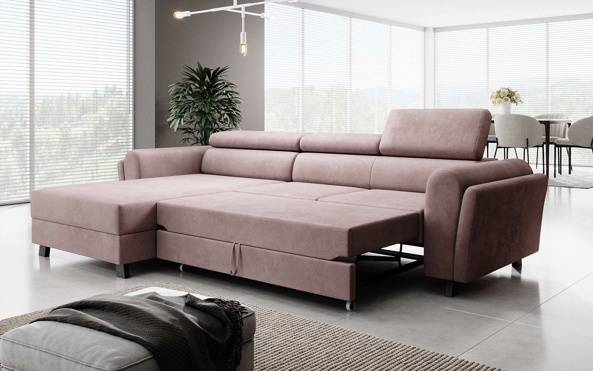 Designer Sofa Massimo met slaap- en klapfunctie