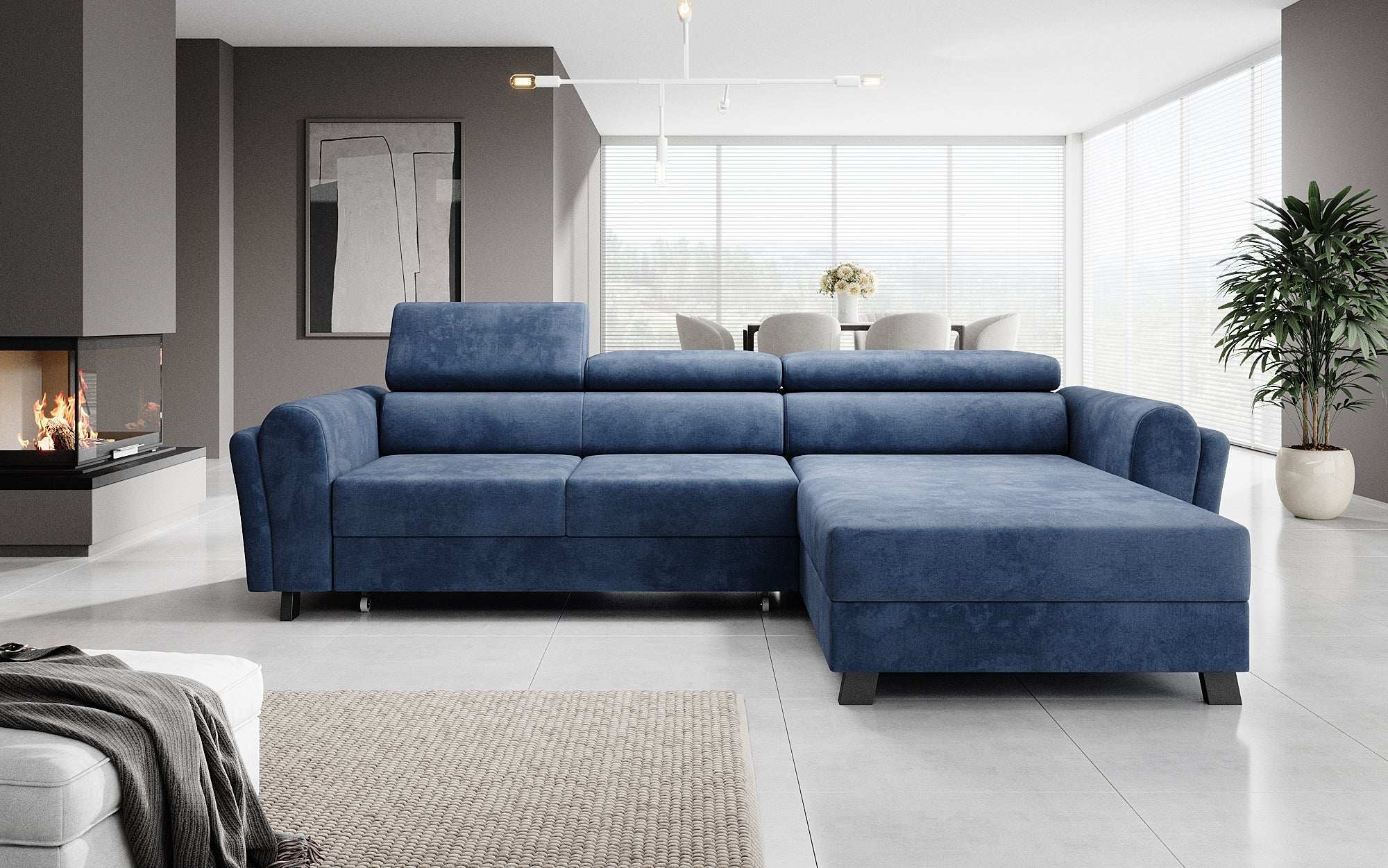 Designer Sofa Massimo met slaap- en klapfunctie