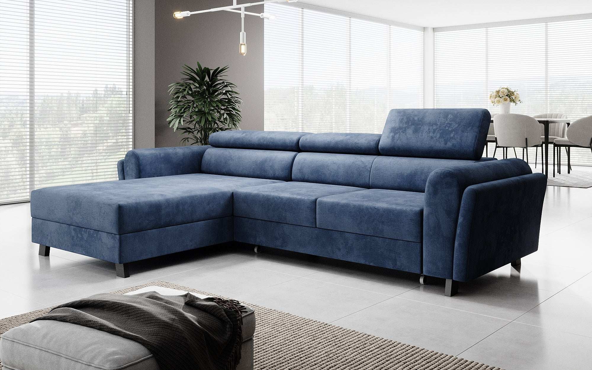 Designer Sofa Massimo met slaap- en klapfunctie