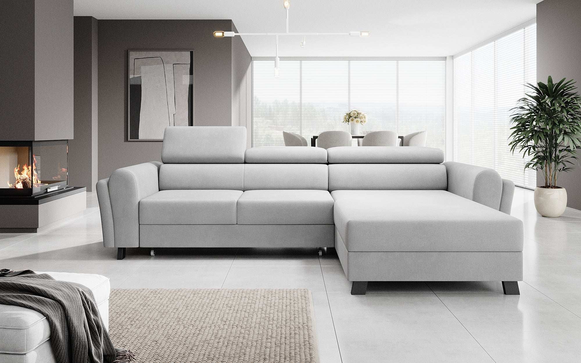 Designer Sofa Massimo met slaap- en klapfunctie