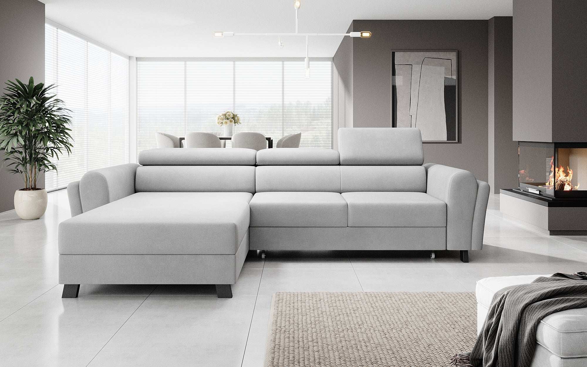 Designer Sofa Massimo met slaap- en klapfunctie