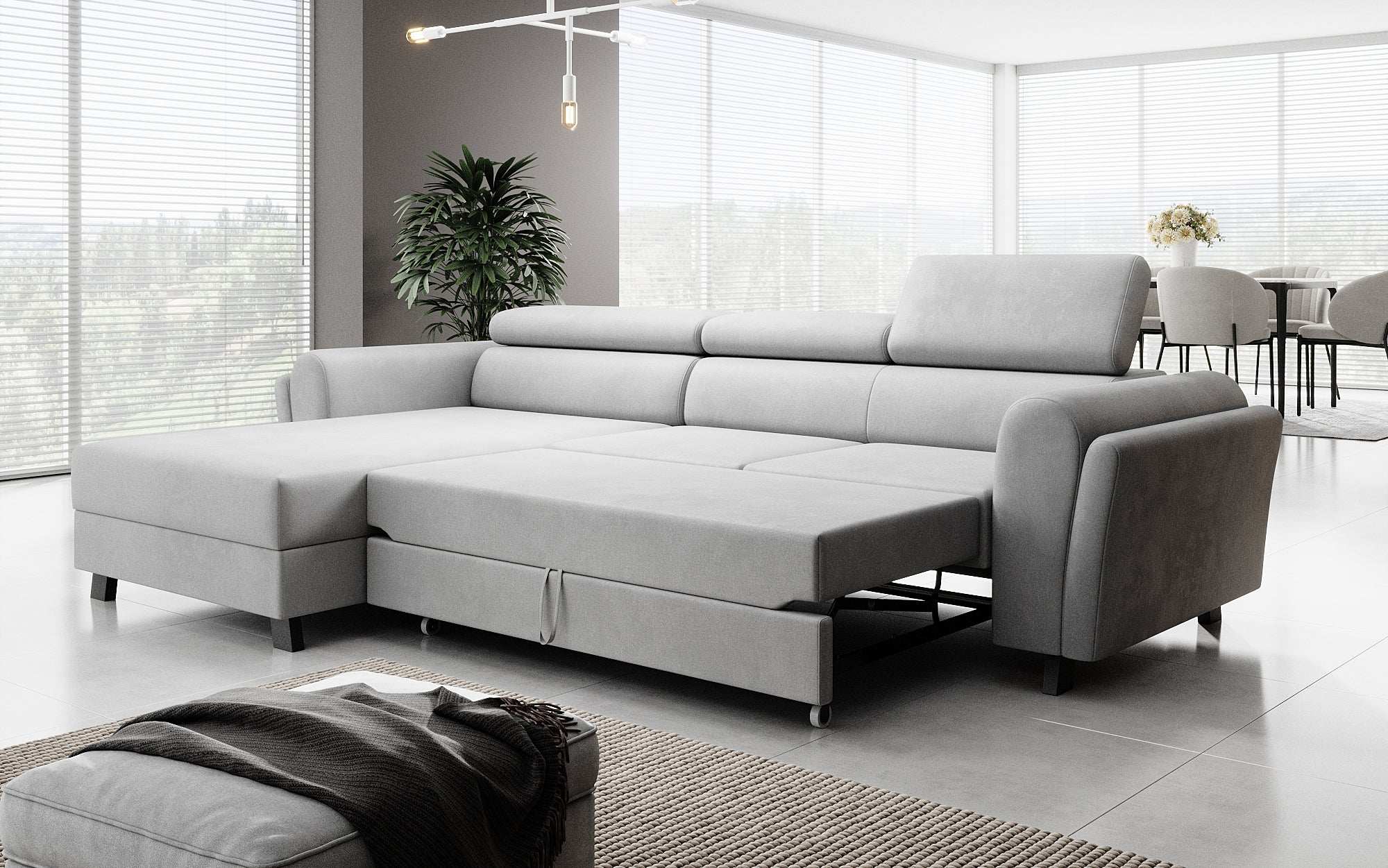 Designer Sofa Massimo met slaap- en klapfunctie
