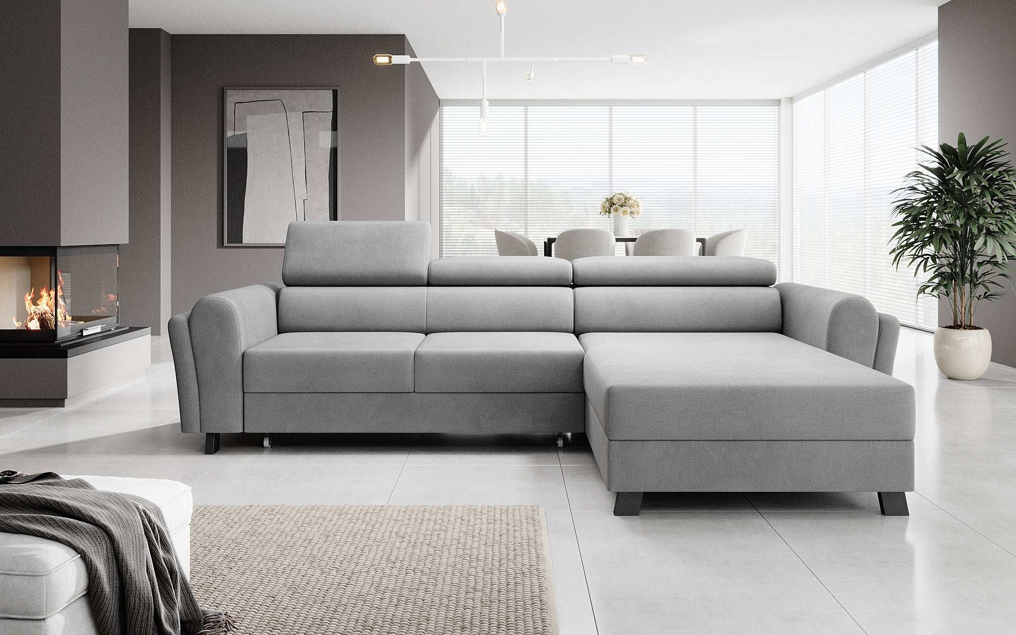 Designer Sofa Massimo met slaap- en klapfunctie