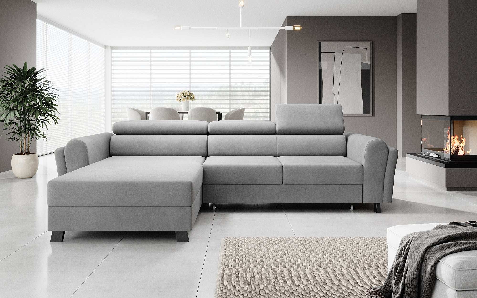 Designer Sofa Massimo met slaap- en klapfunctie
