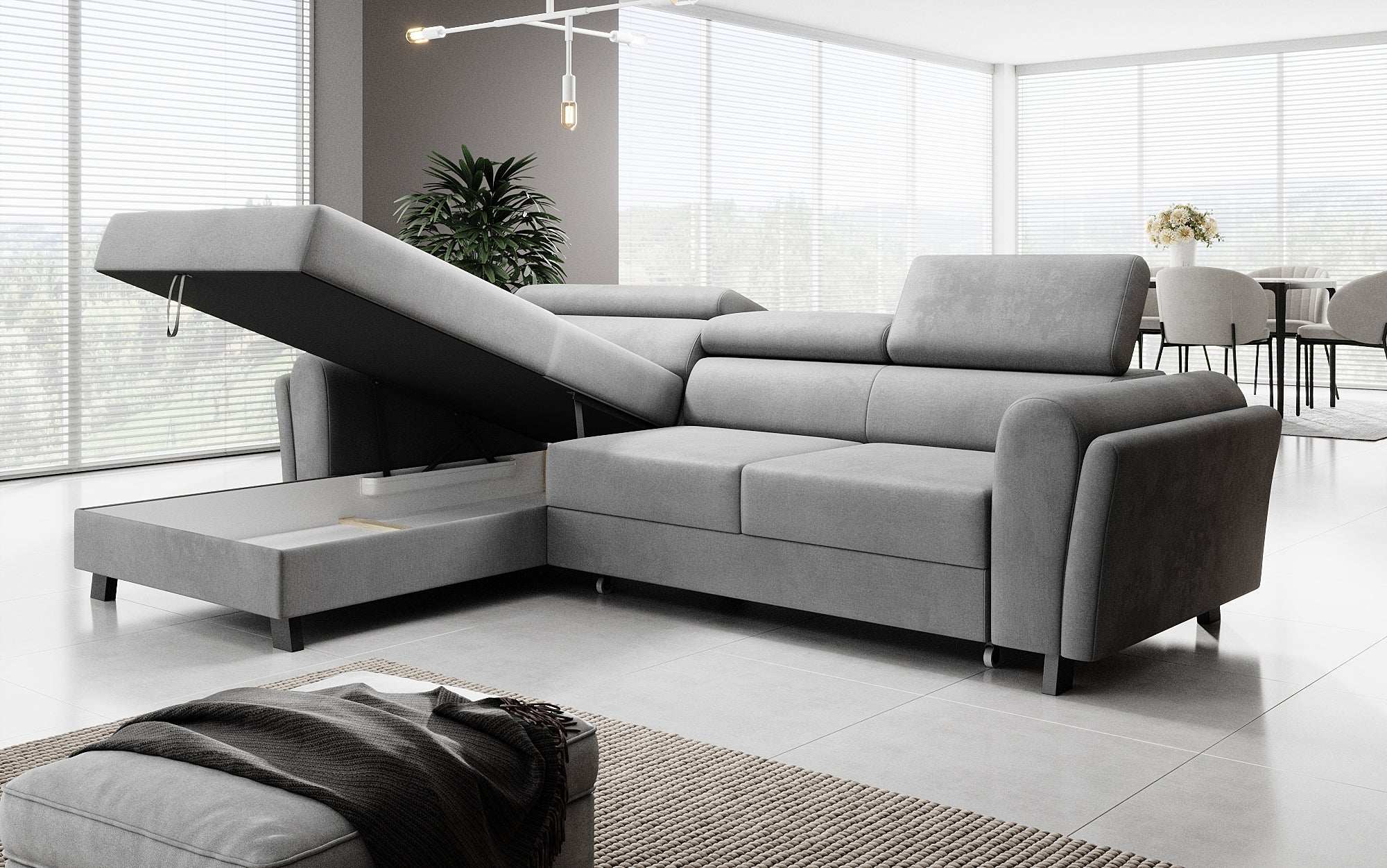 Designer Sofa Massimo met slaap- en klapfunctie