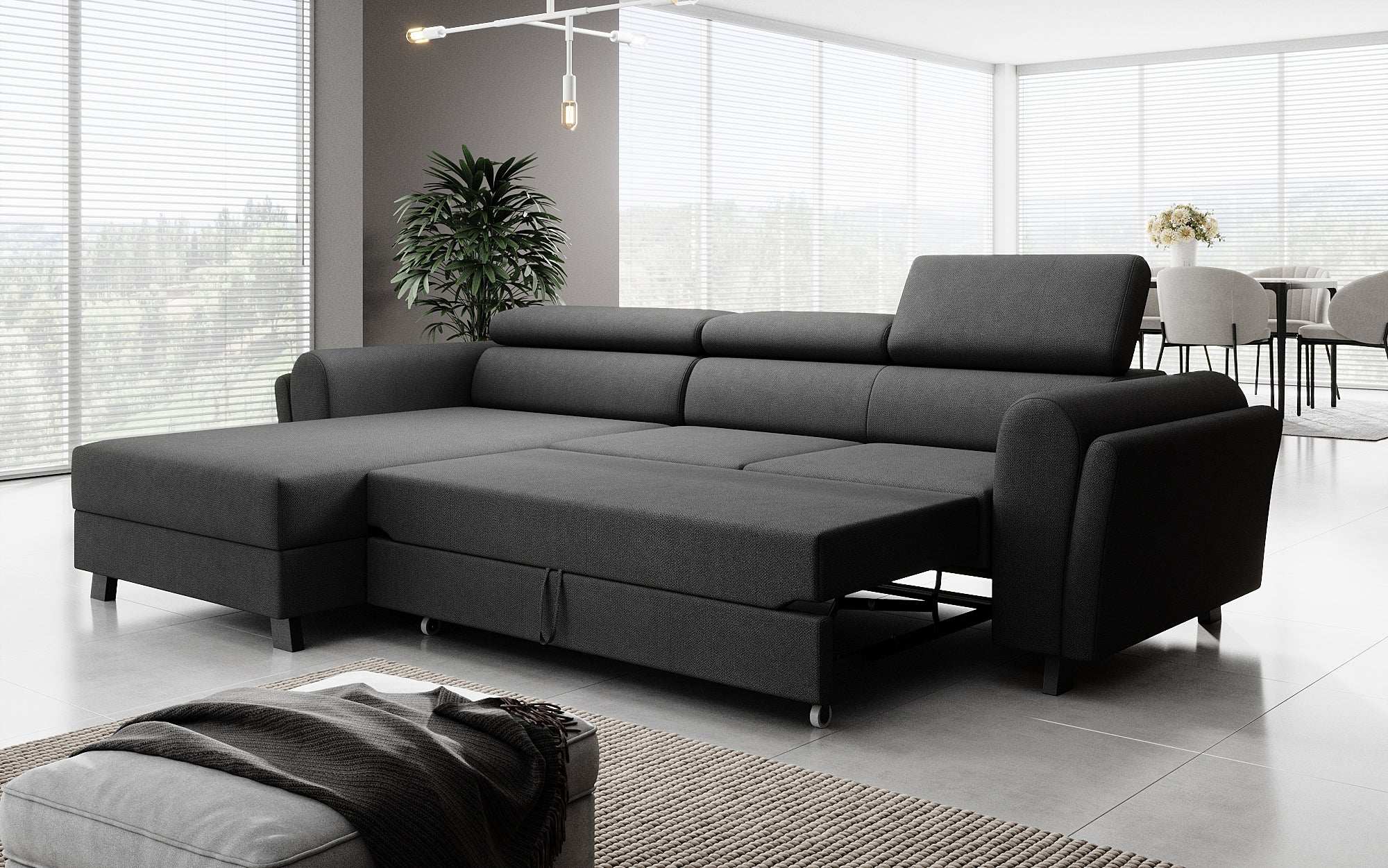 Designer Sofa Massimo met slaap- en klapfunctie