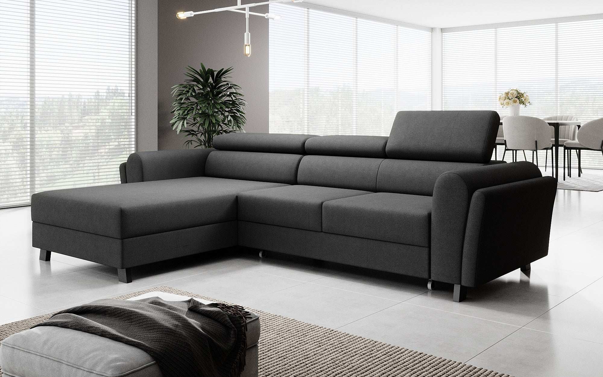 Designer Sofa Massimo met slaap- en klapfunctie