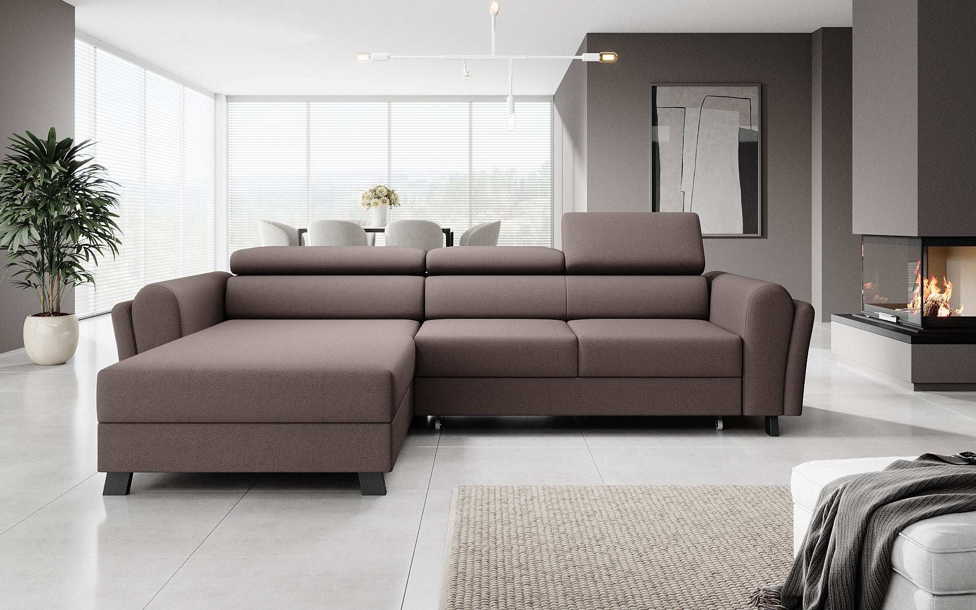 Designer Sofa Massimo met slaap- en klapfunctie