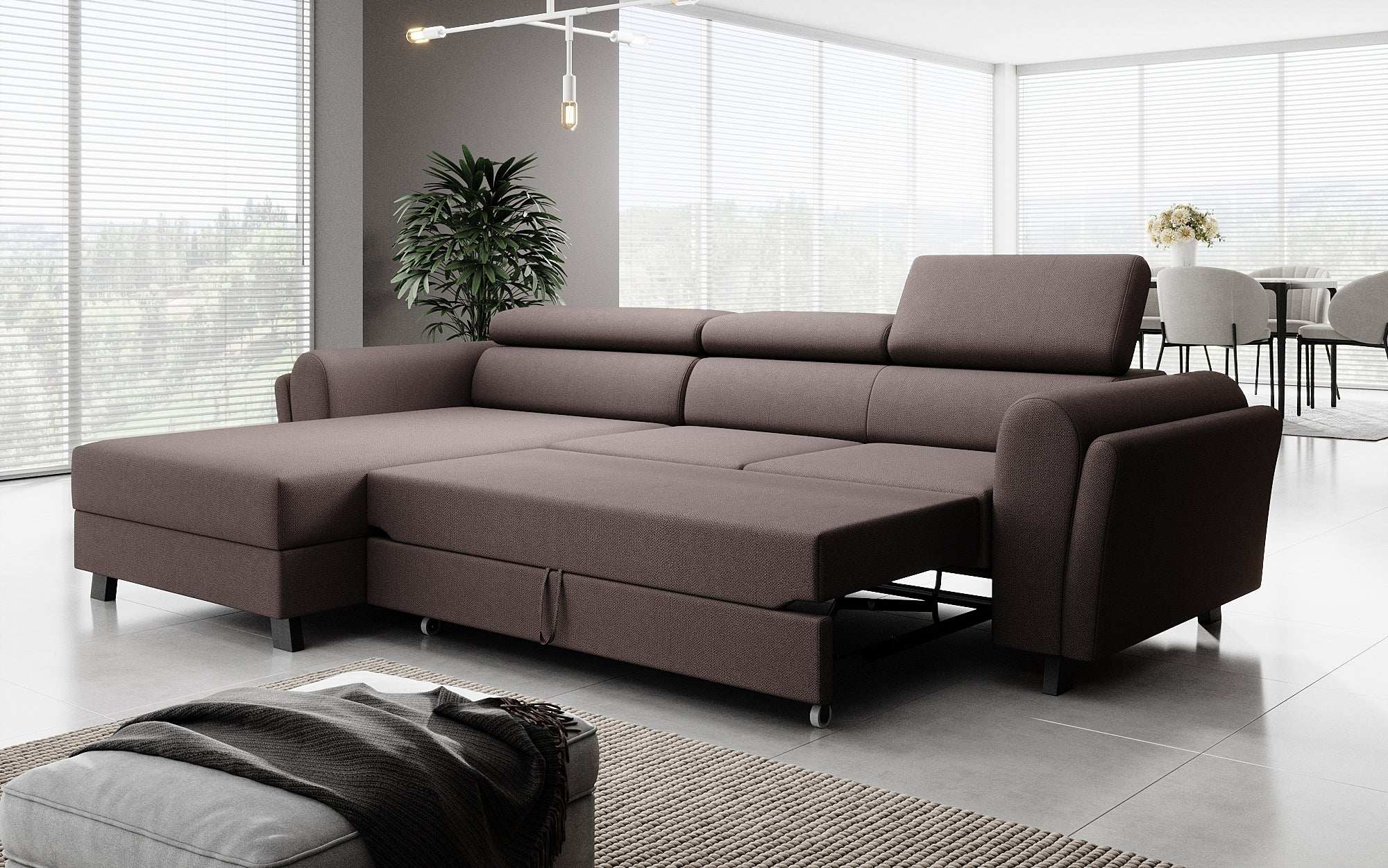 Designer Sofa Massimo met slaap- en klapfunctie