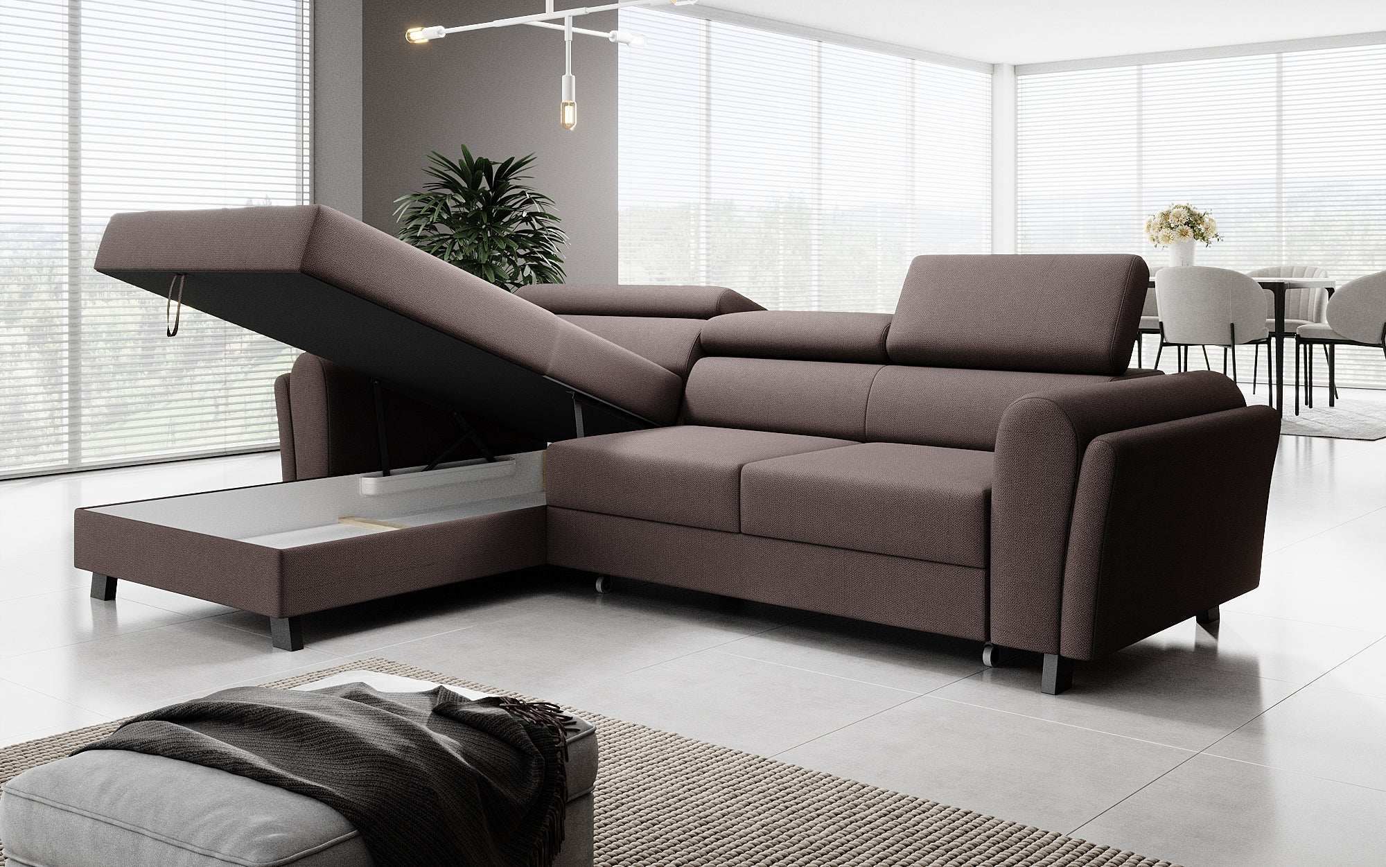 Designer Sofa Massimo met slaap- en klapfunctie