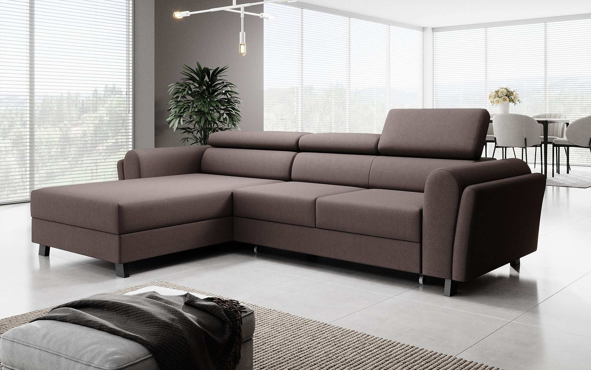 Designer Sofa Massimo met slaap- en klapfunctie