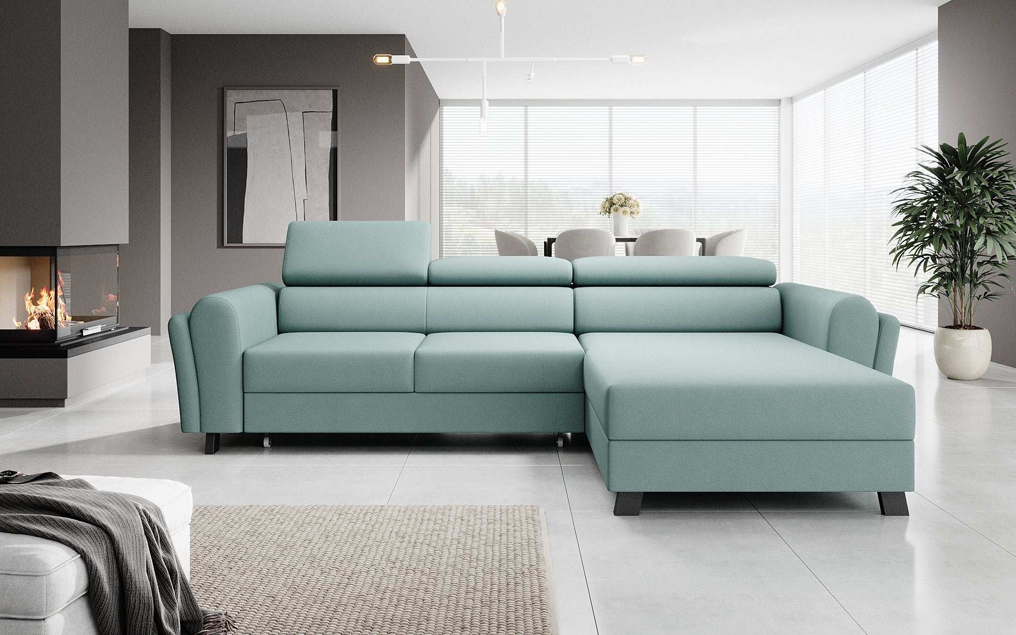 Designer Sofa Massimo met slaap- en klapfunctie