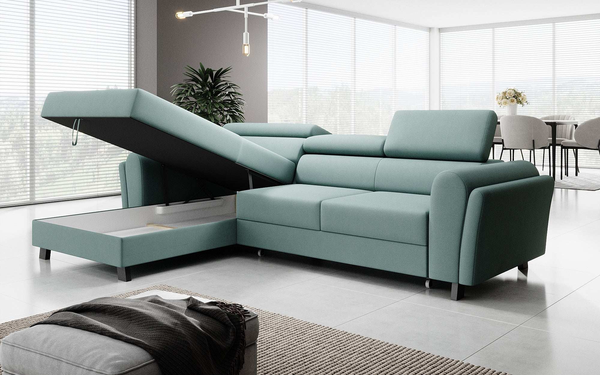 Designer Sofa Massimo met slaap- en klapfunctie