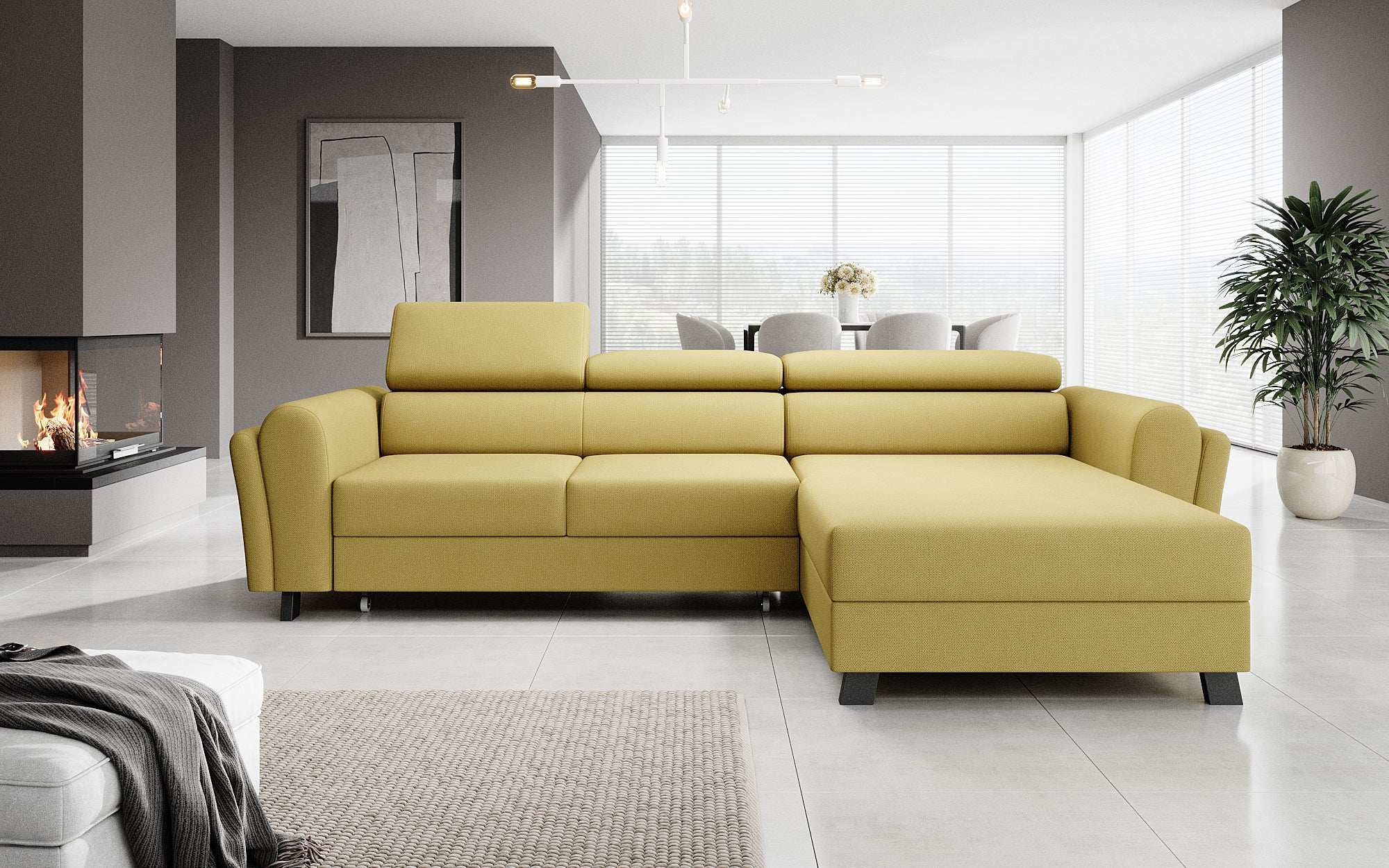 Designer Sofa Massimo met slaap- en klapfunctie