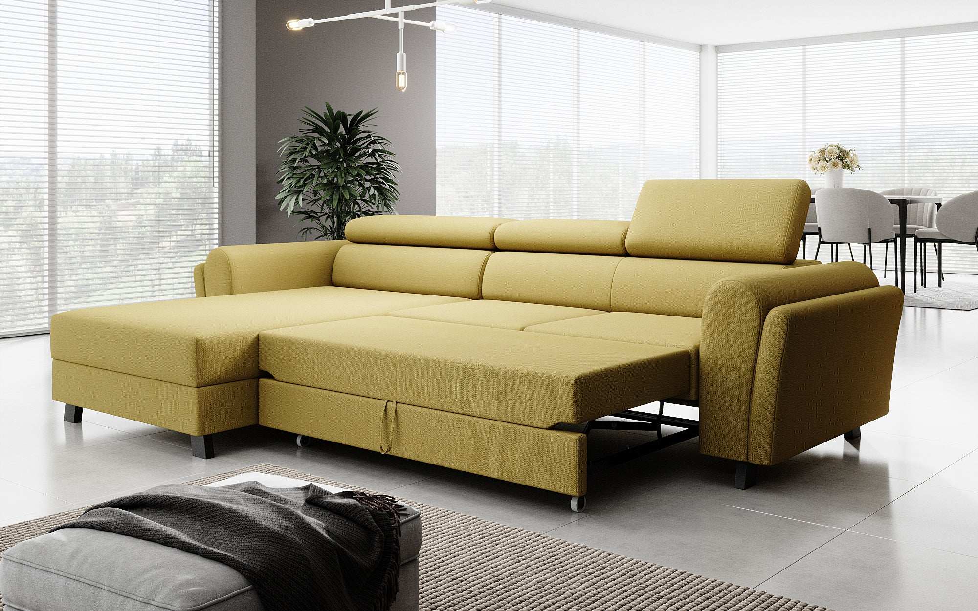 Designer Sofa Massimo met slaap- en klapfunctie