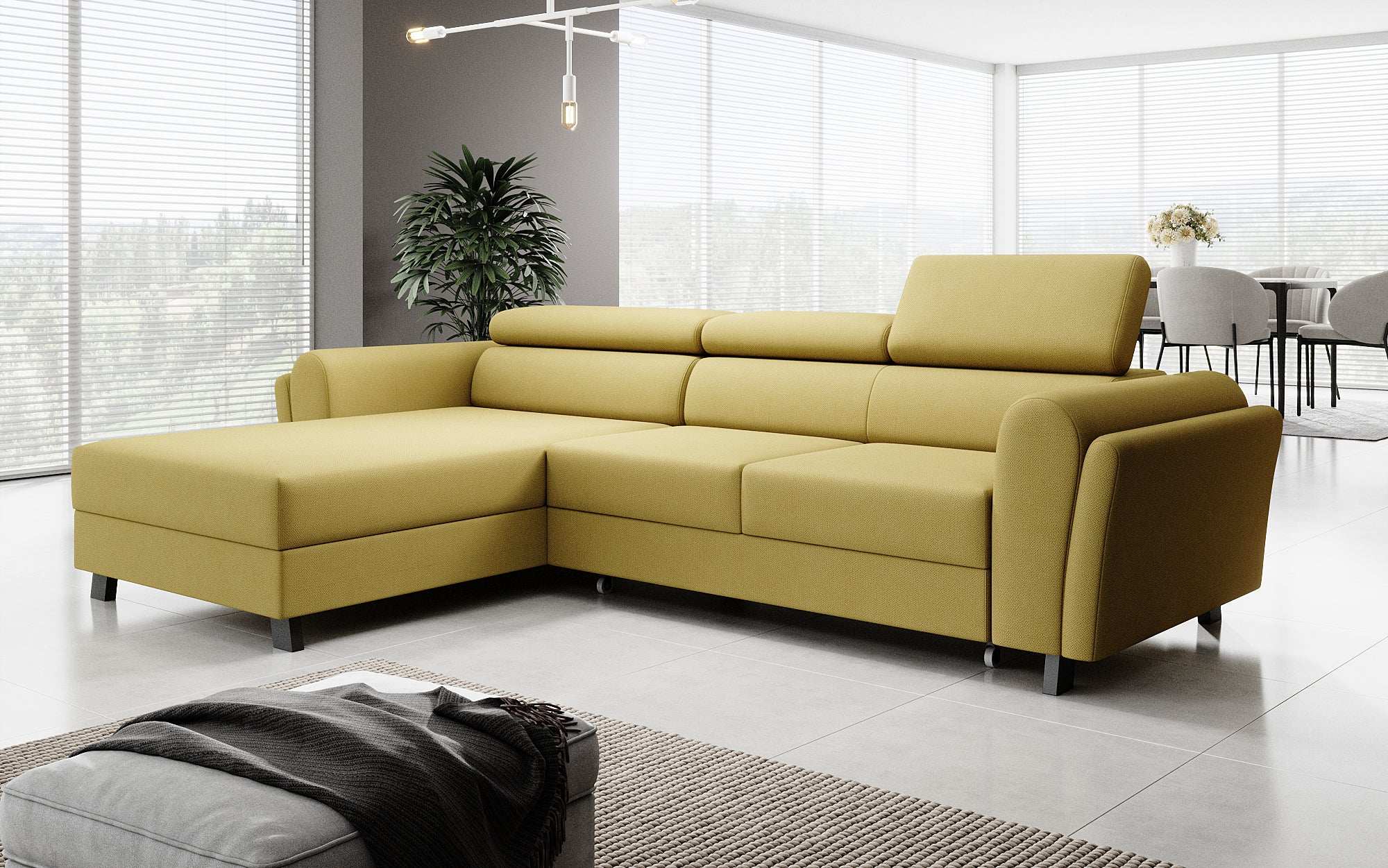 Designer Sofa Massimo met slaap- en klapfunctie