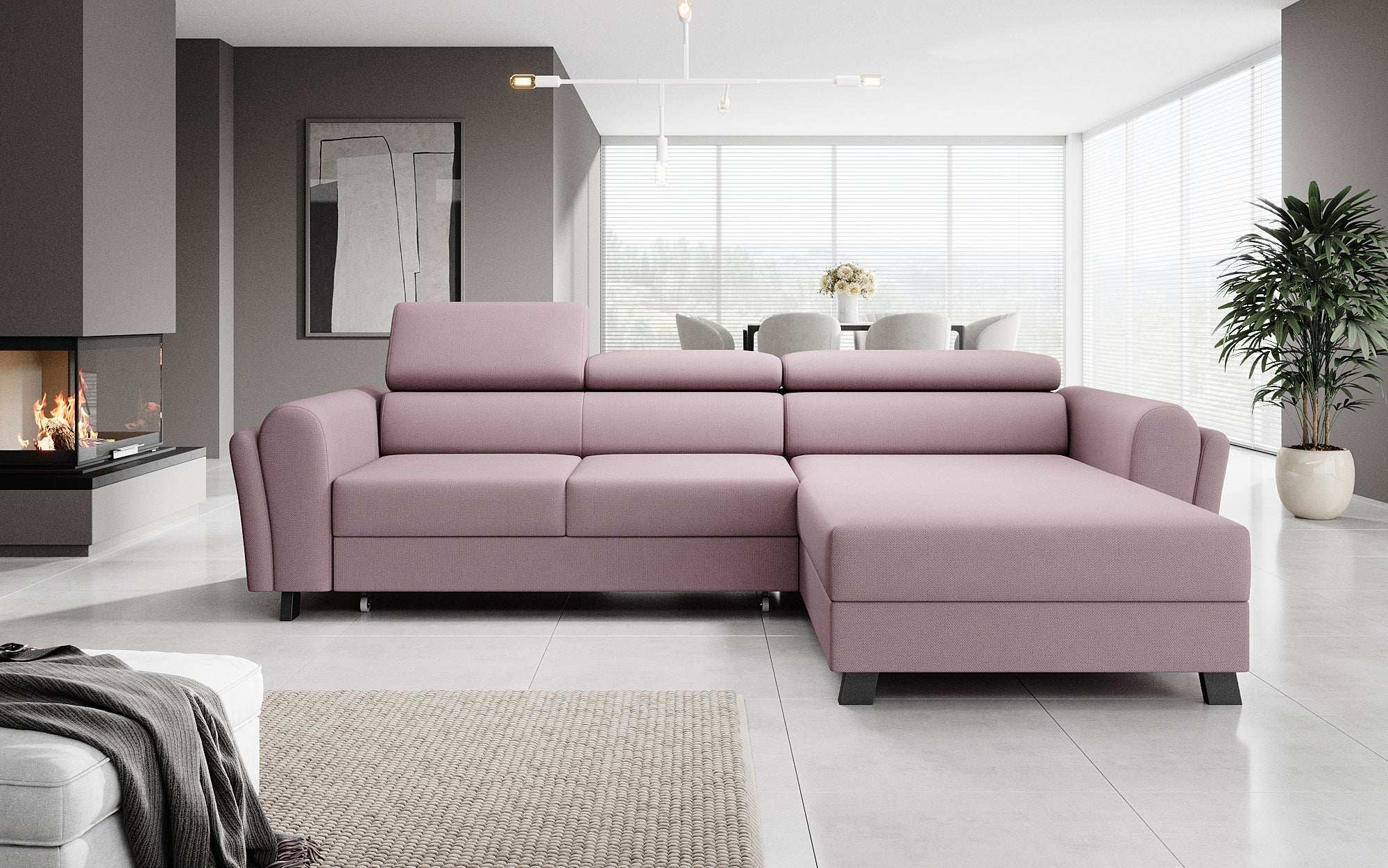 Designer Sofa Massimo met slaap- en klapfunctie