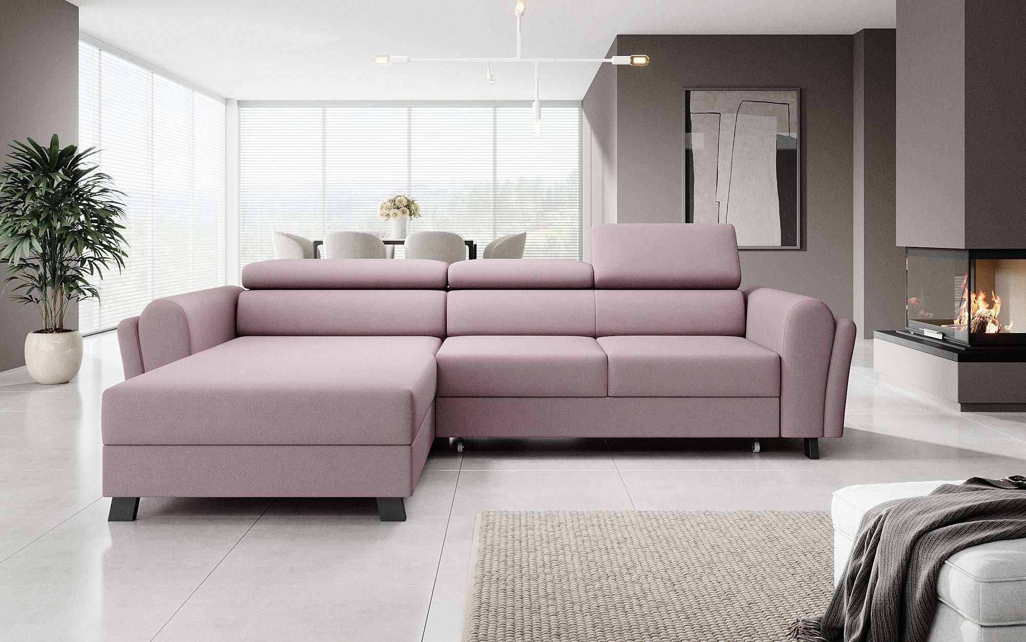 Designer Sofa Massimo met slaap- en klapfunctie