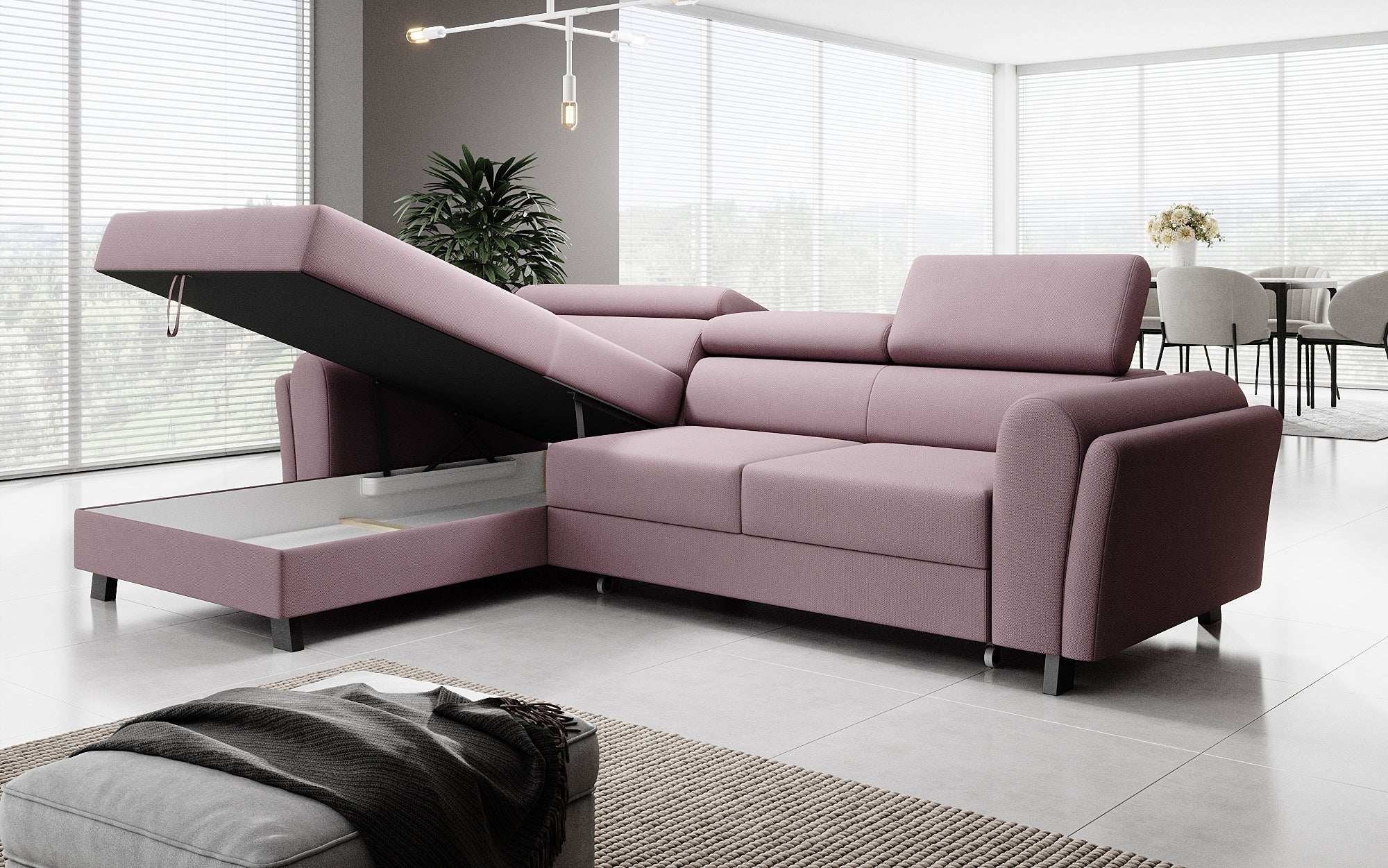 Designer Sofa Massimo met slaap- en klapfunctie