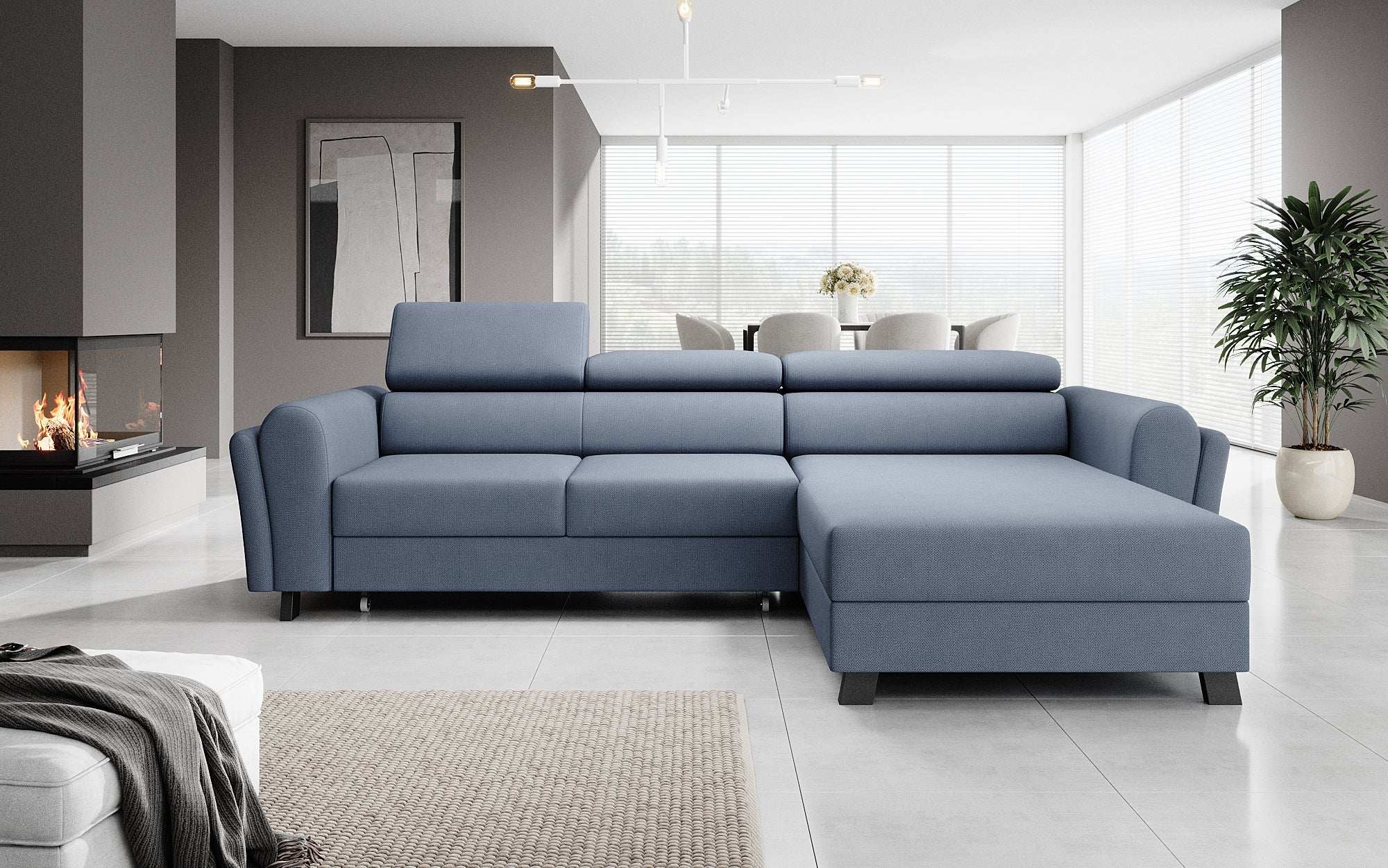 Designer Sofa Massimo met slaap- en klapfunctie