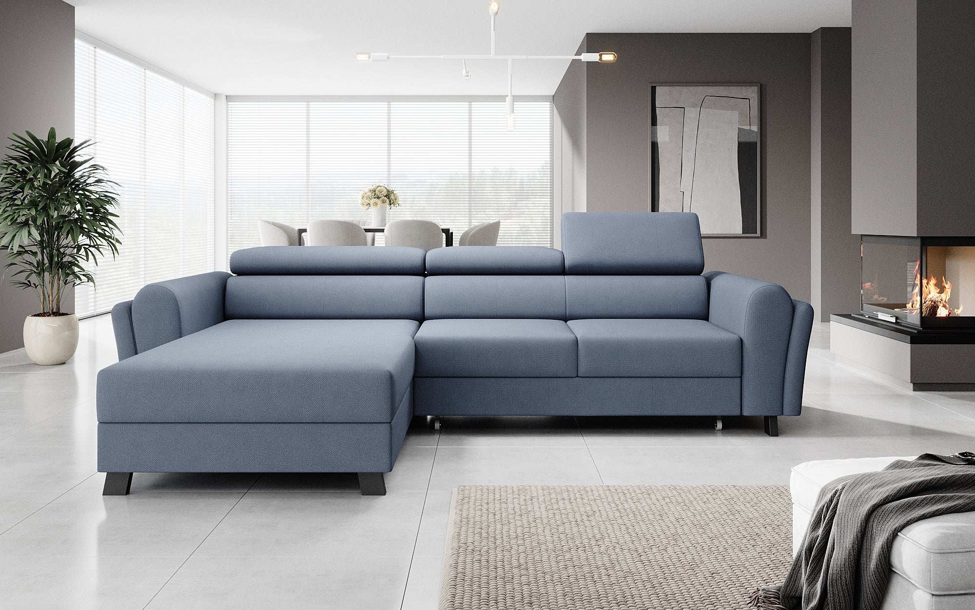 Designer Sofa Massimo met slaap- en klapfunctie