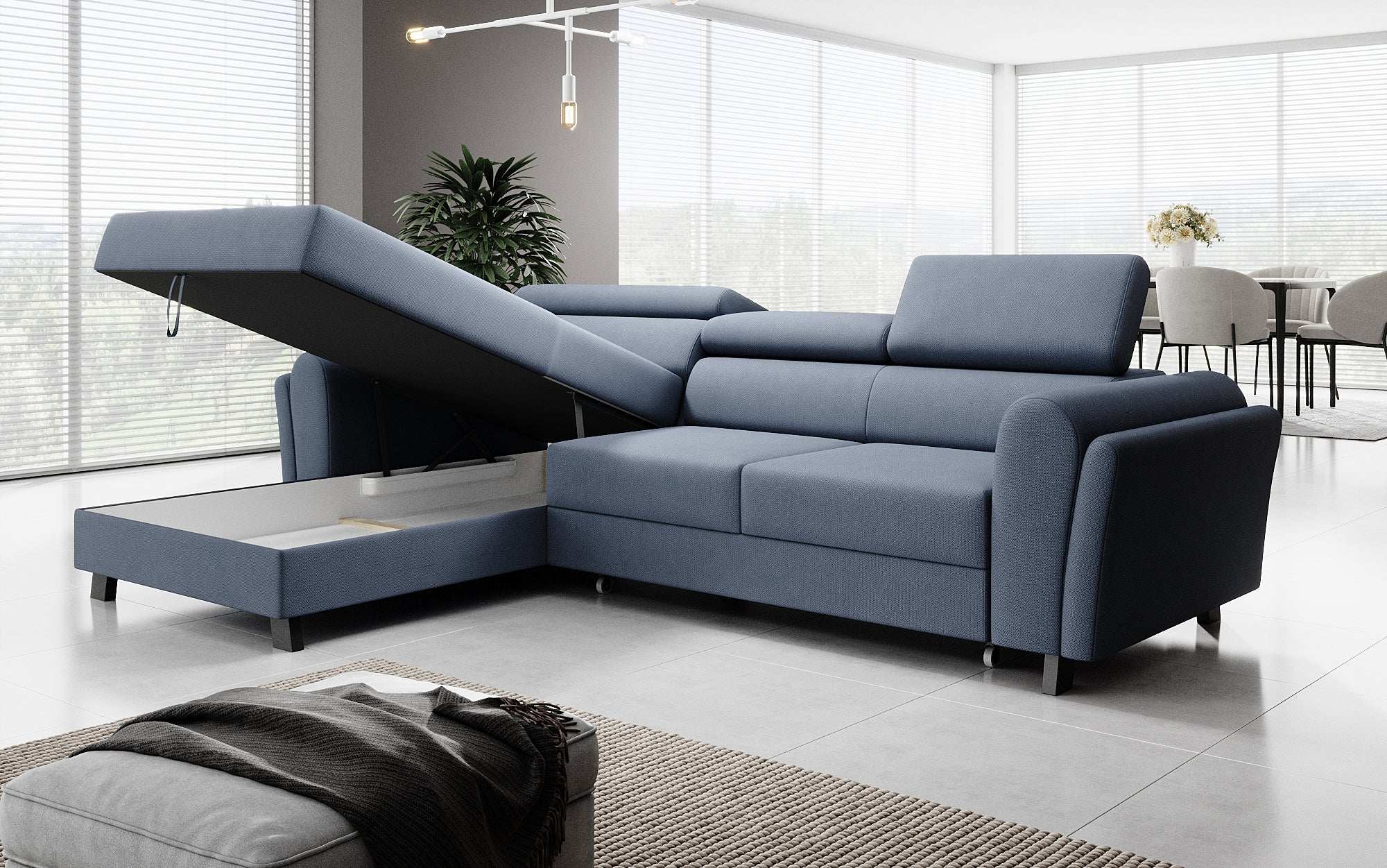 Designer Sofa Massimo met slaap- en klapfunctie