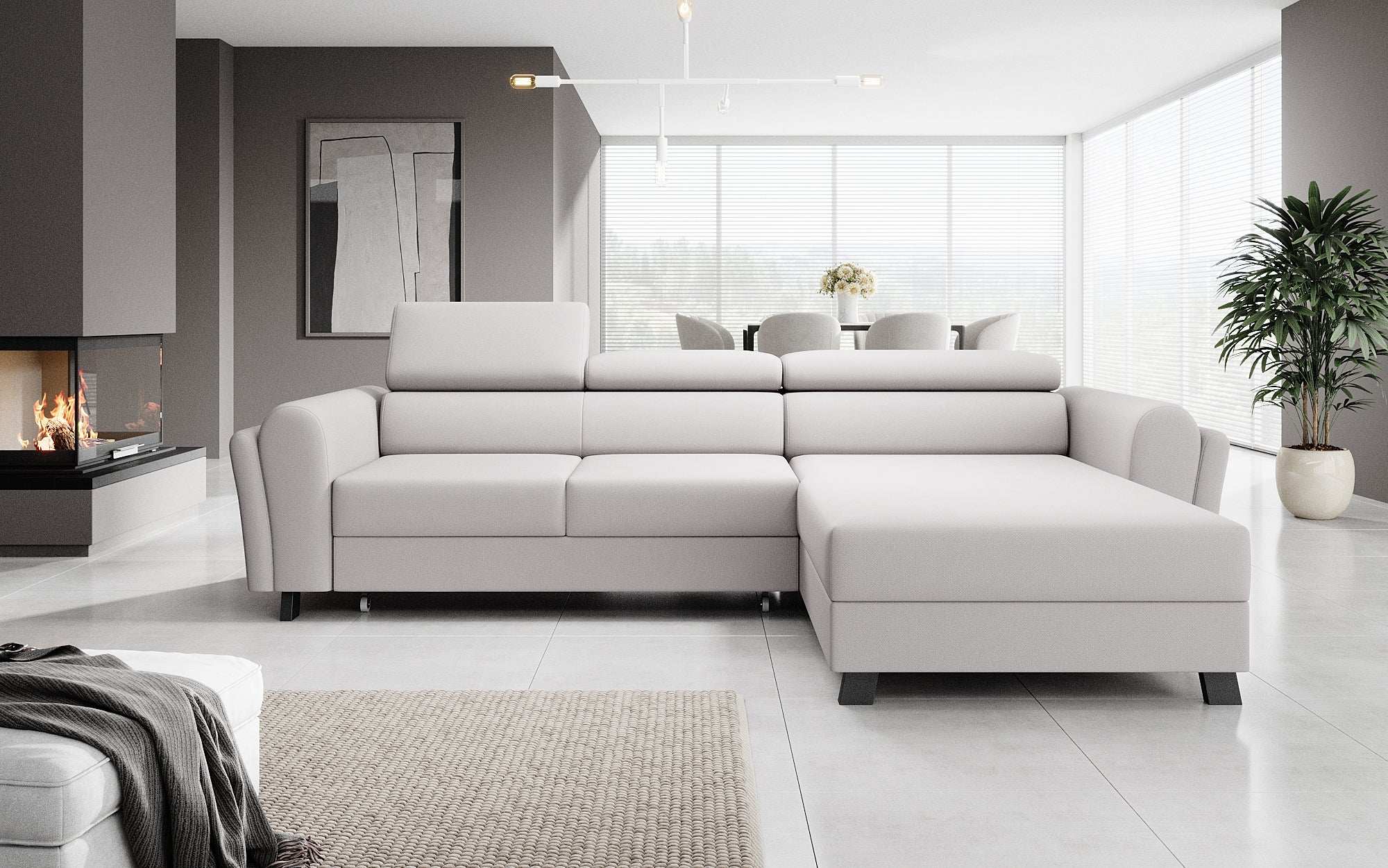 Designer Sofa Massimo met slaap- en klapfunctie