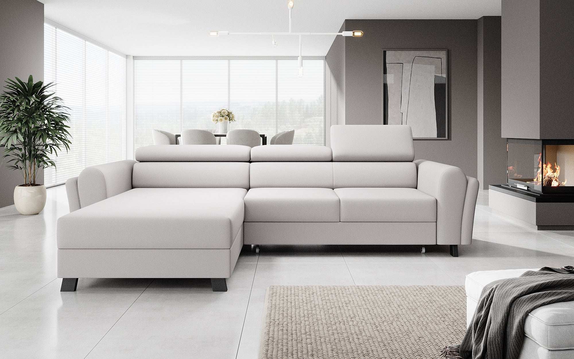 Designer Sofa Massimo met slaap- en klapfunctie