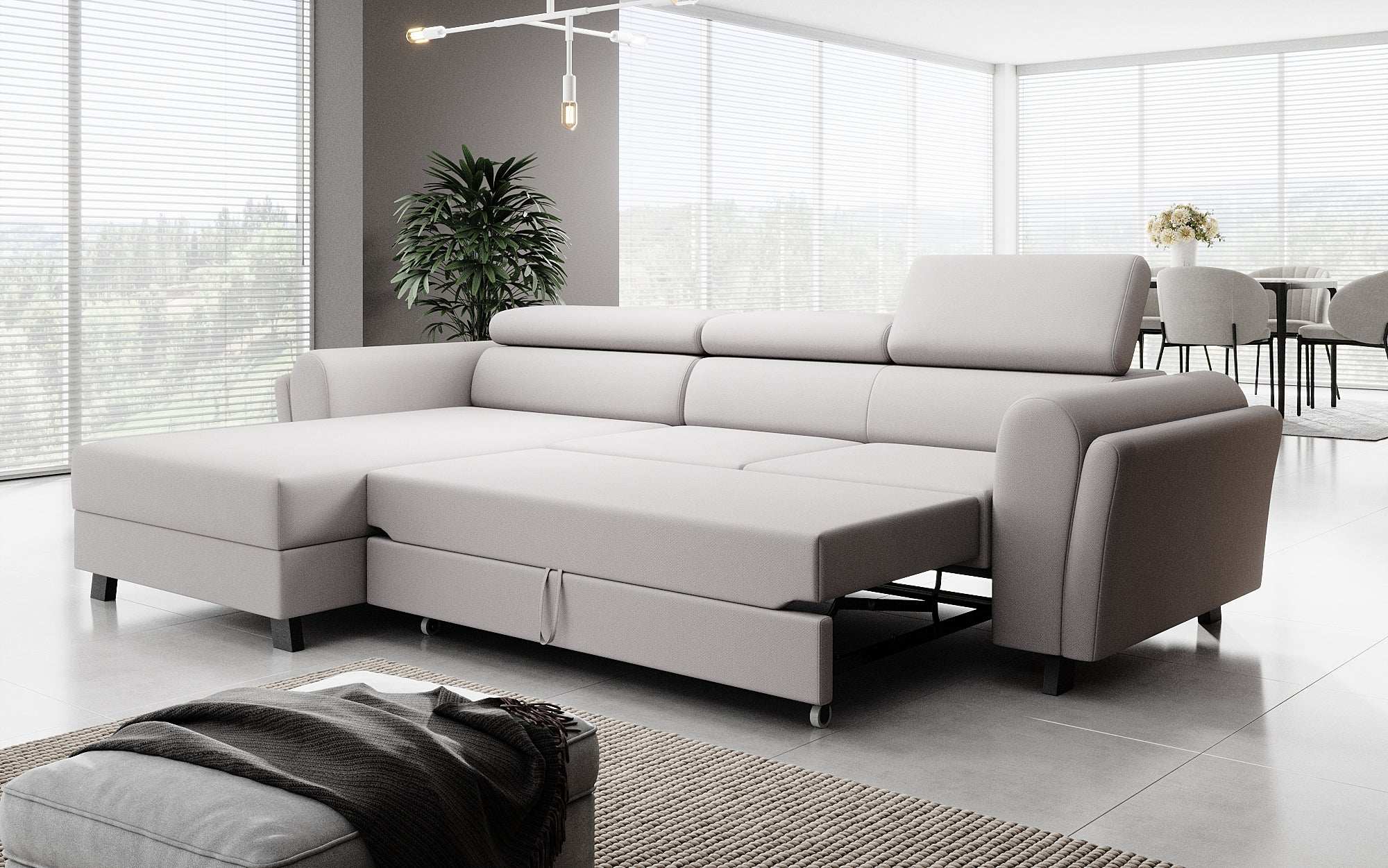 Designer Sofa Massimo met slaap- en klapfunctie